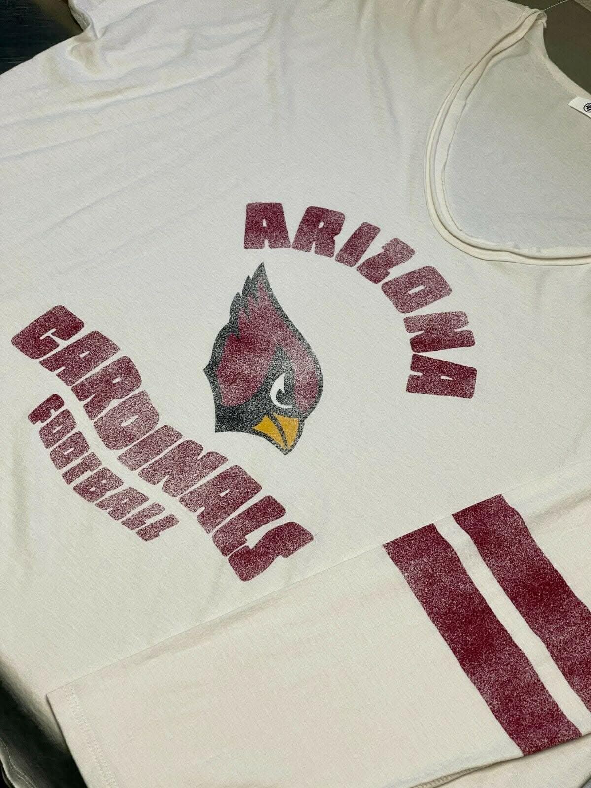 NFL Arizona Cardinals '47 100% Cotton L-S T-Shirt Women's 2X-Large NWOT