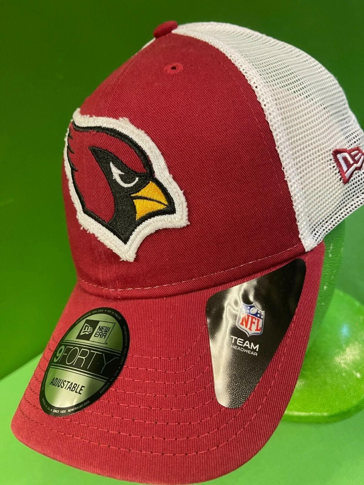 NFL Arizona Cardinals New Era 9FORTY Truckered Hat Cap NWT OSFA