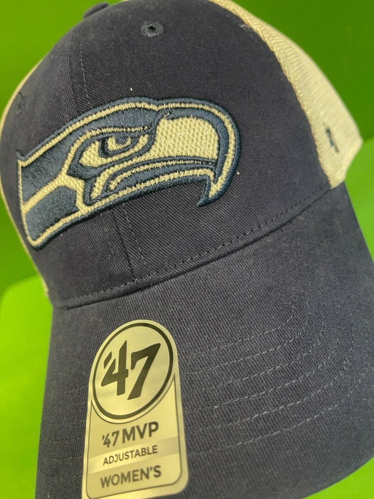 NFL Seattle Seahawks '47 MVP Glitter Hat Cap Women's OSFA NWT