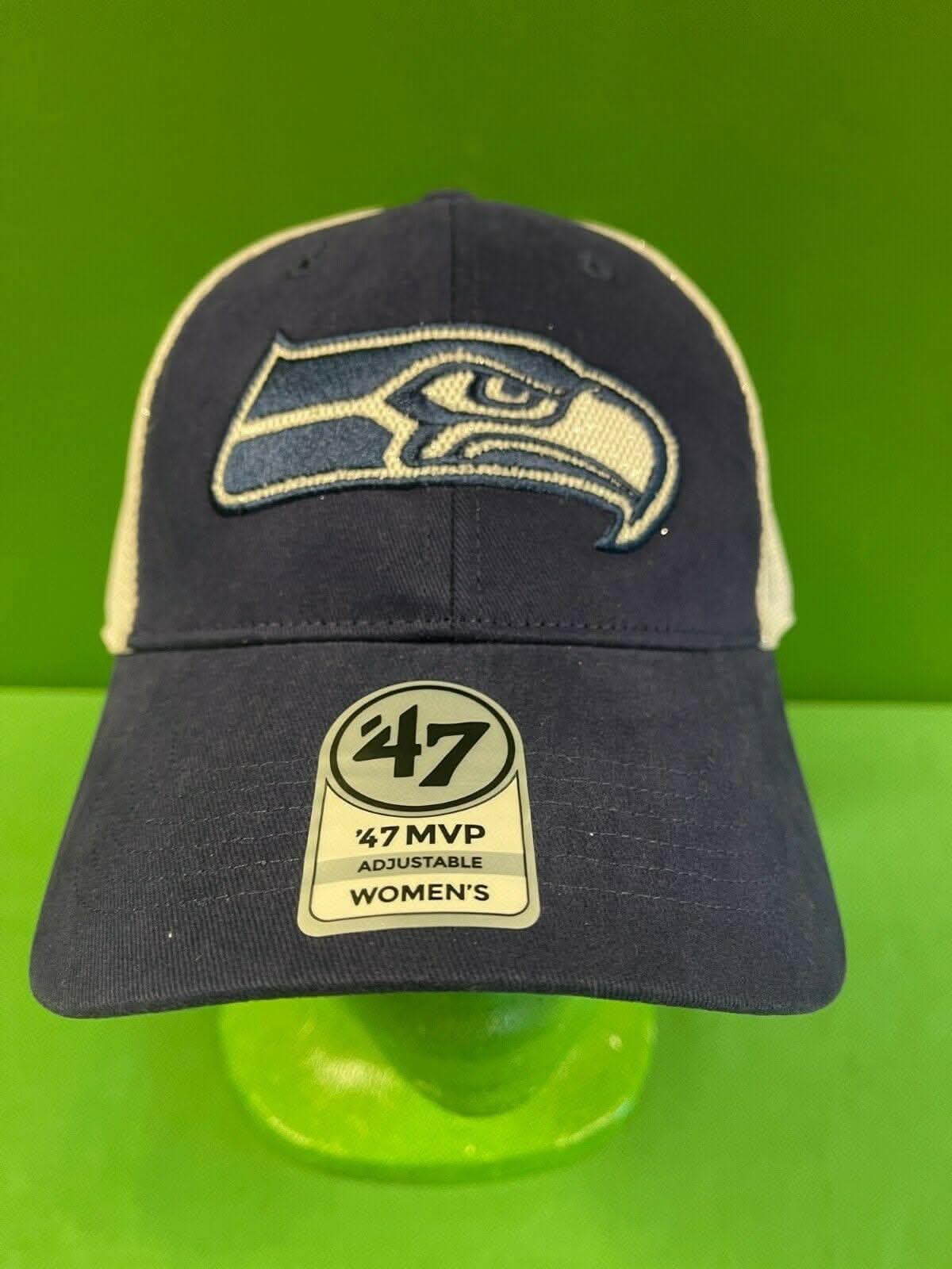 NFL Seattle Seahawks '47 MVP Glitter Hat Cap Women's OSFA NWT