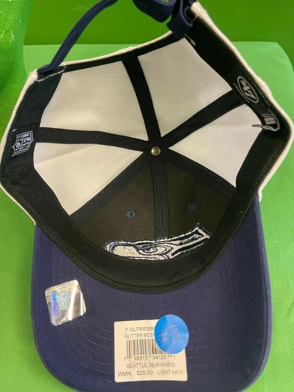 NFL Seattle Seahawks '47 MVP Glitter Hat Cap Women's OSFA NWT