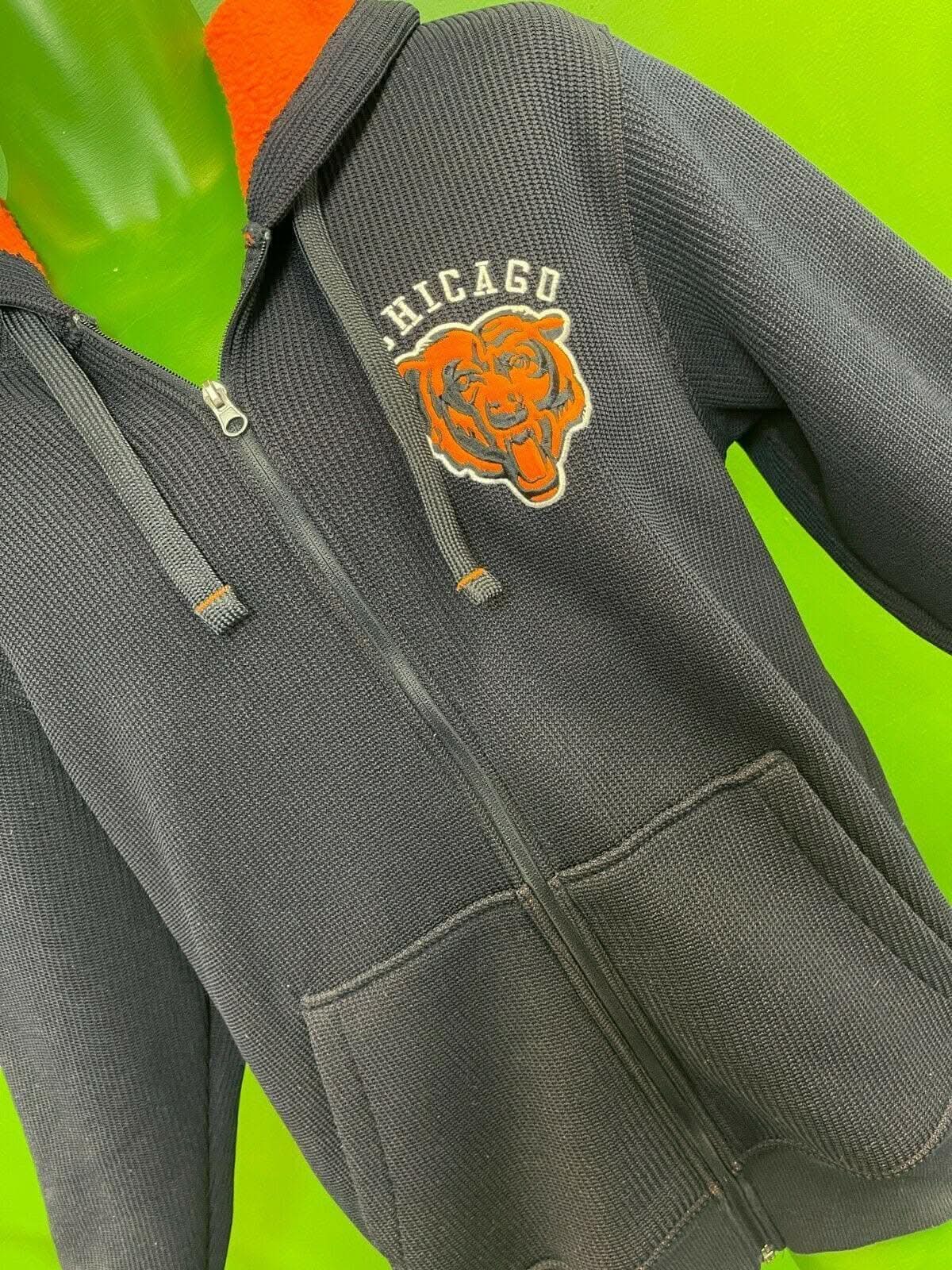 NFL Chicago Bears GIII Heavy Knit Jacket Coat Men's Medium