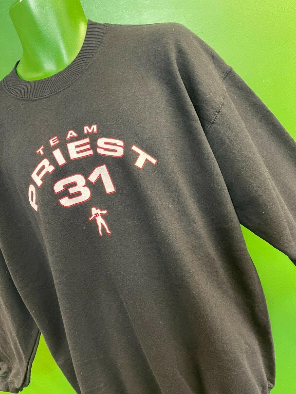 NFL Kansas City Chiefs Priest Holmes Custom Sweatshirt Men's Large NWT