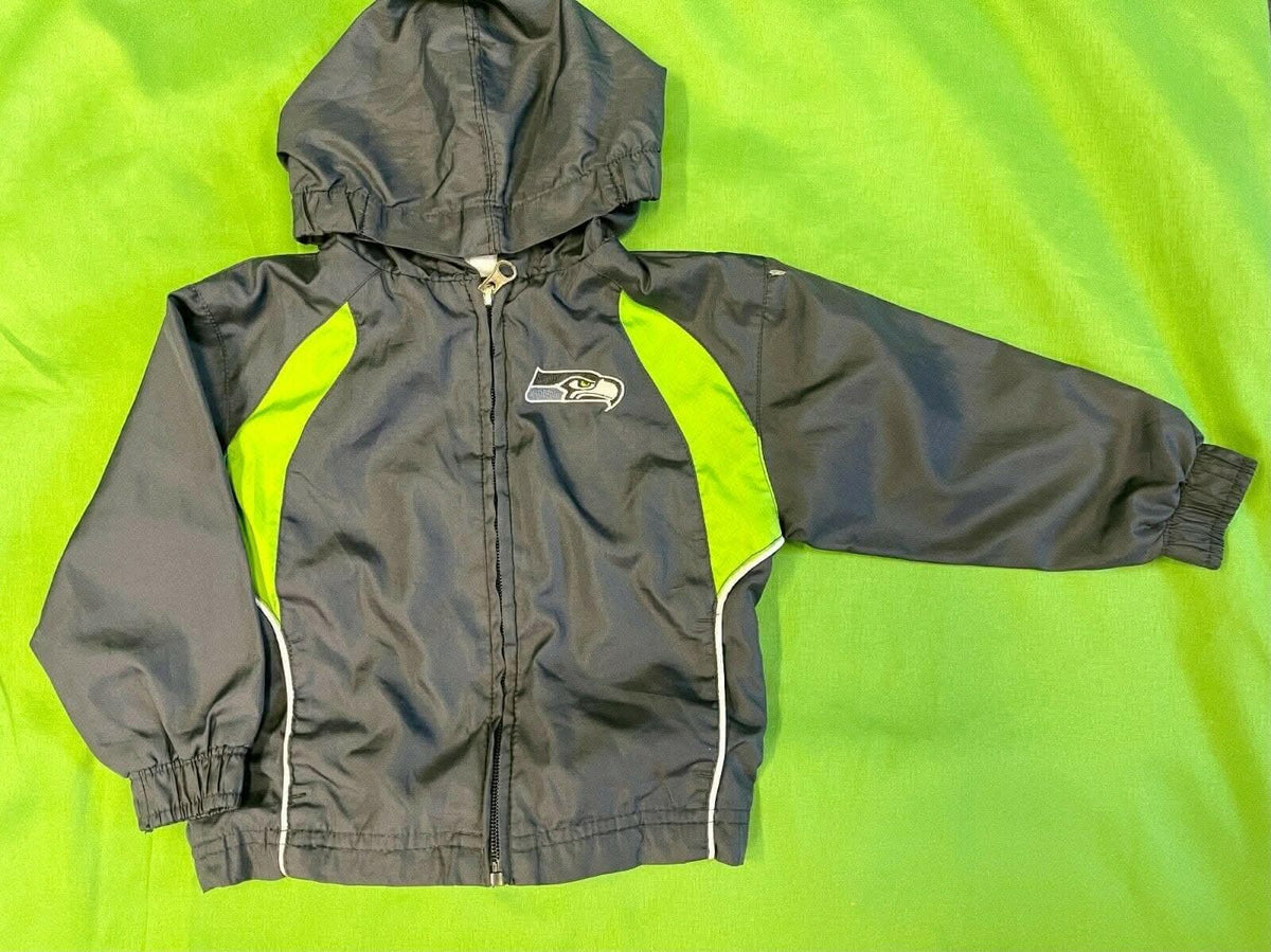 NFL Seattle Seahawks Toddler Windbreaker Jacket 24 months