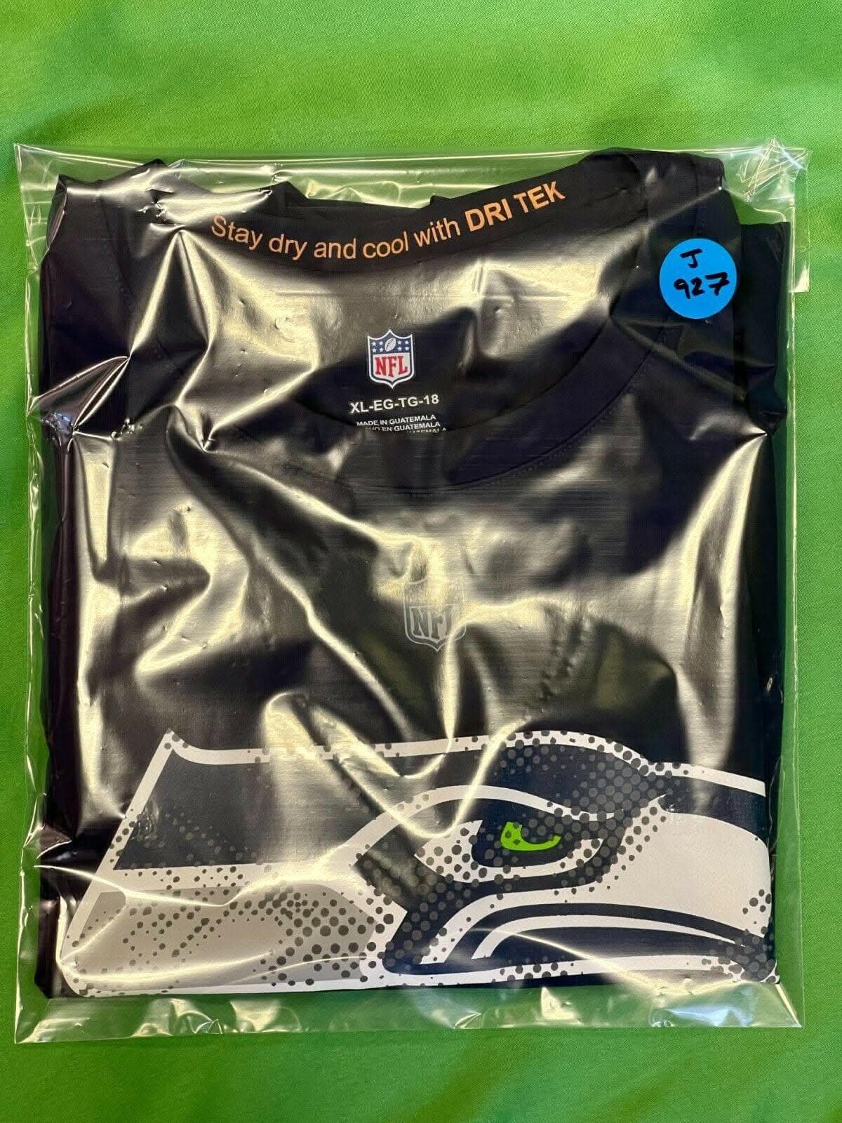 NFL Seattle Seahawks Dri-Tek T-Shirt Youth X-Large 18