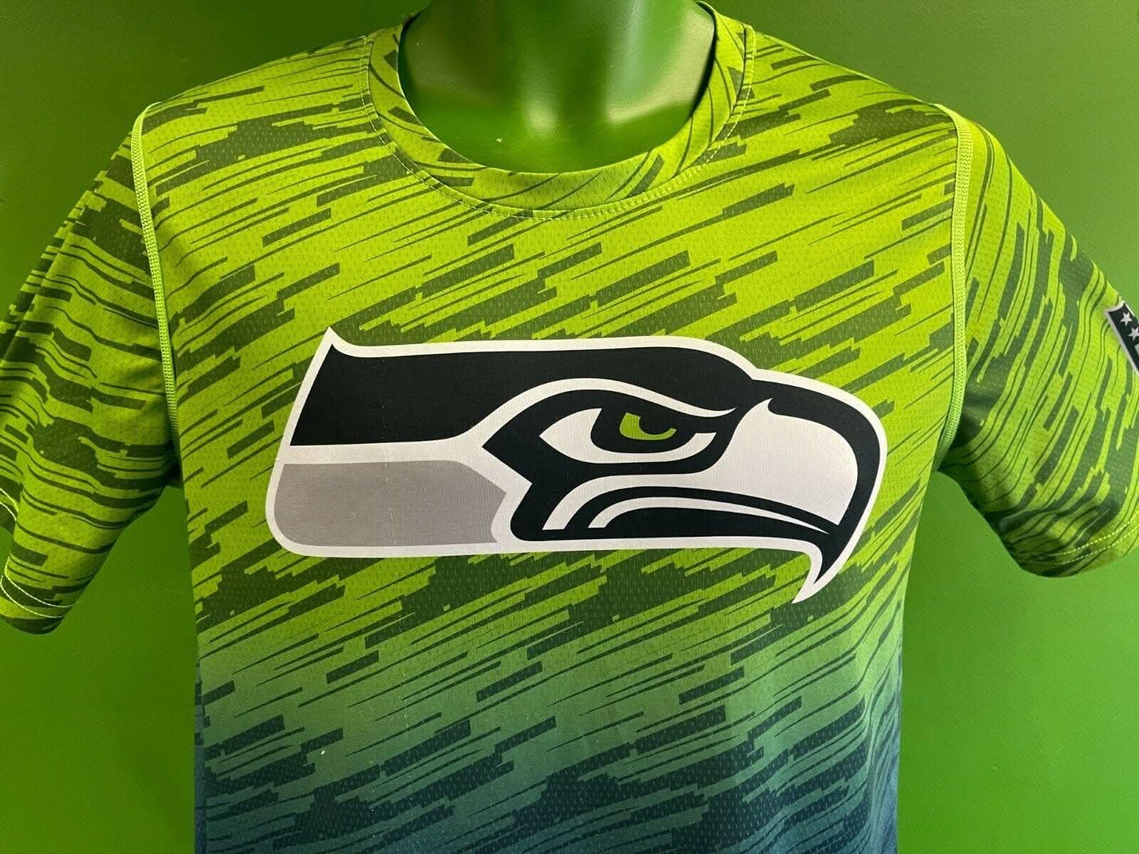 NFL Seattle Seahawks Bright Graphic T-Shirt Youth Large 14-16
