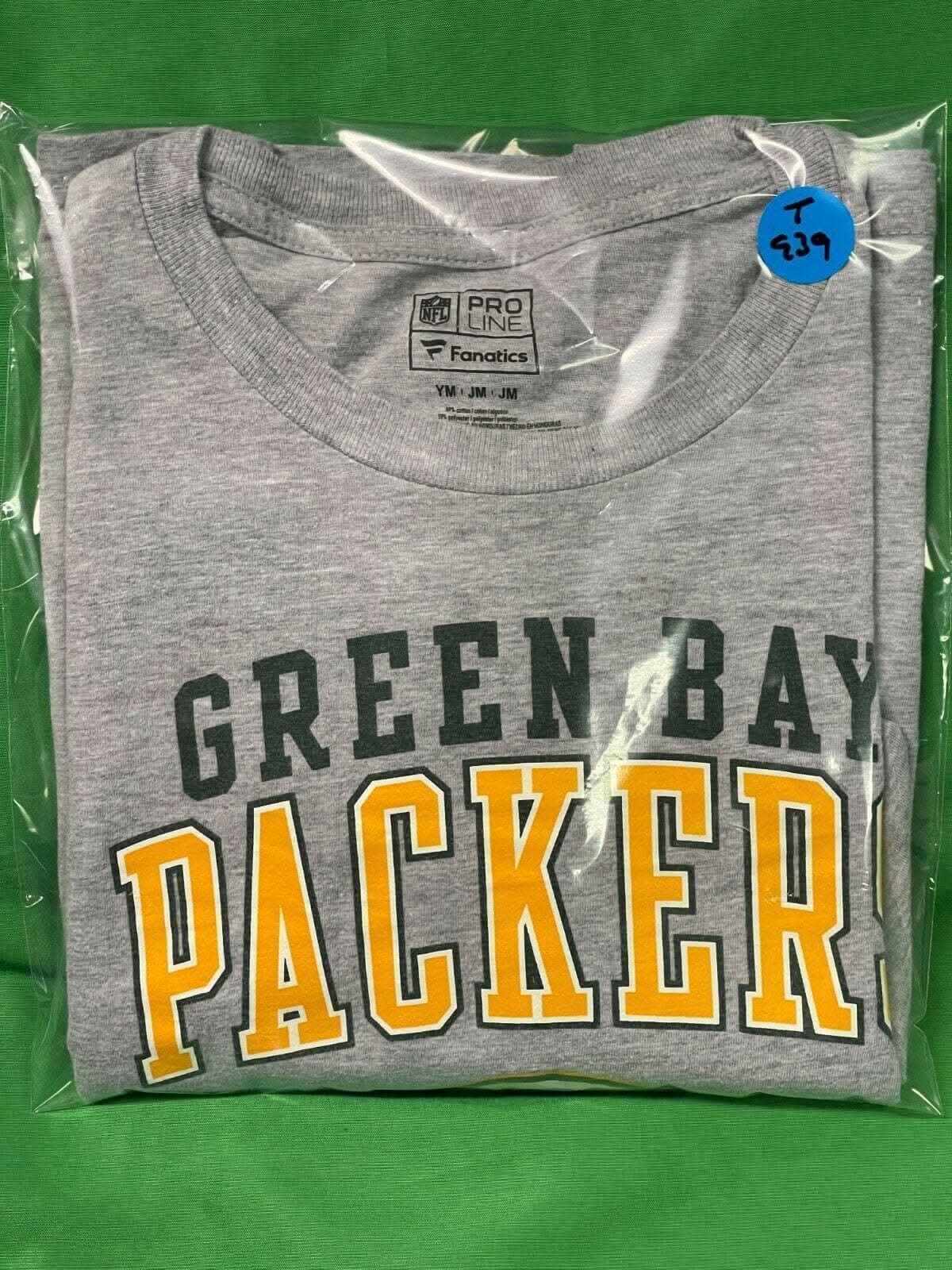 NFL Green Bay Packers Pro Line Fanatics L-S T-Shirt Youth Medium 10-12