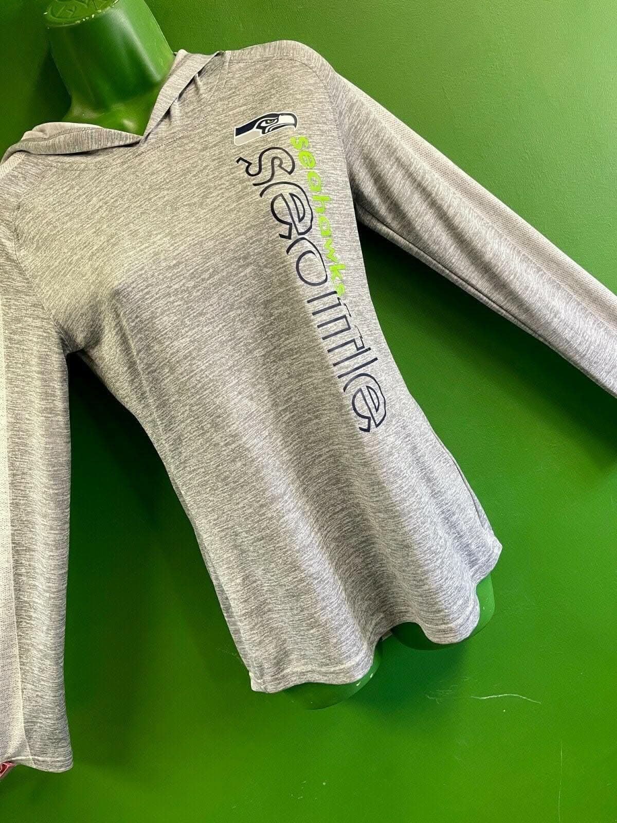 NFL Seattle Seahawks Majestic Cool Base Hoodie Top Women's Small