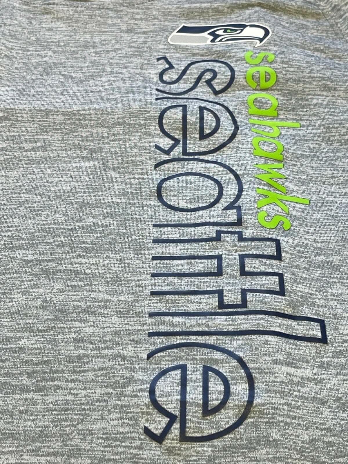 NFL Seattle Seahawks Majestic Cool Base Hoodie Top Women's Small