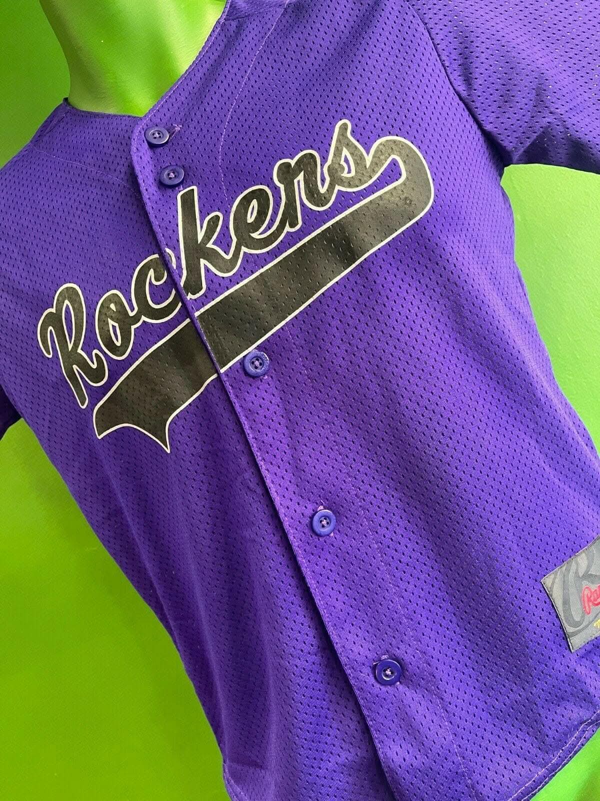 Rockers Moorhead #3 Rawlings Baseball Jersey Youth Medium 10-12 NWT