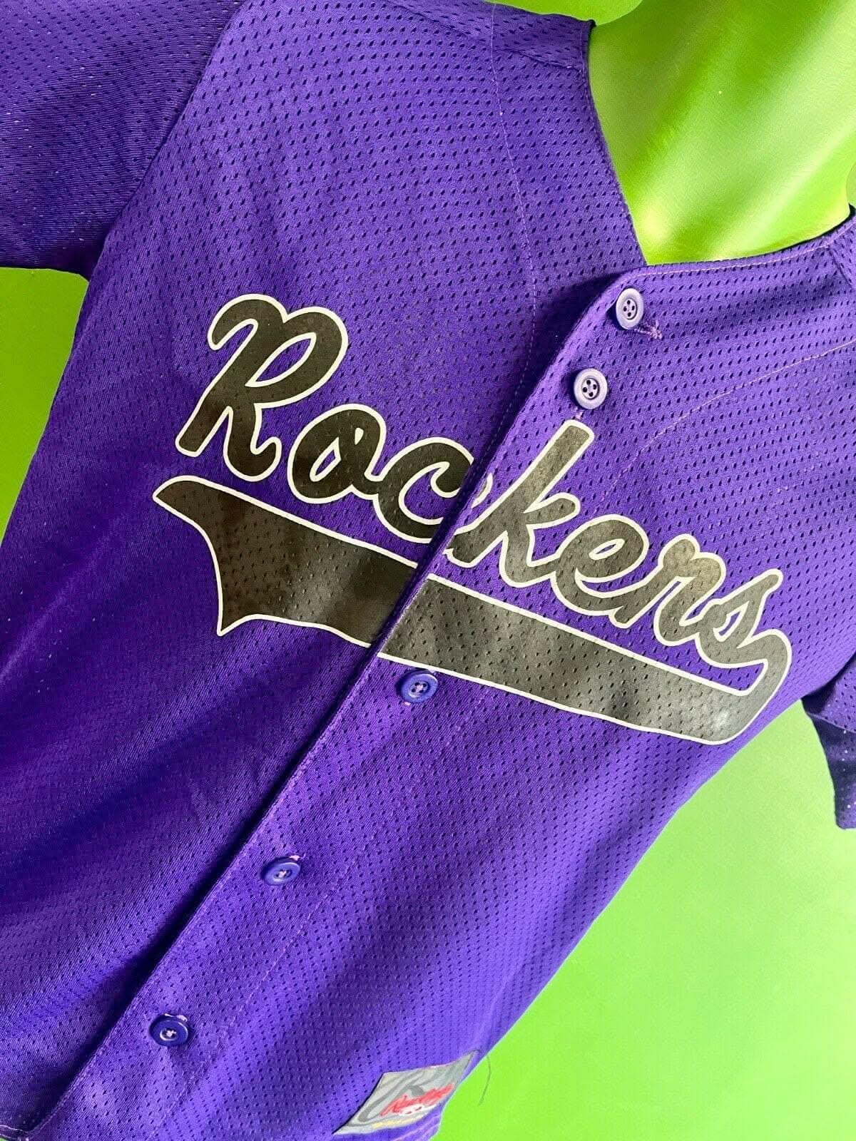 Rockers Moorhead #3 Rawlings Baseball Jersey Youth Medium 10-12 NWT