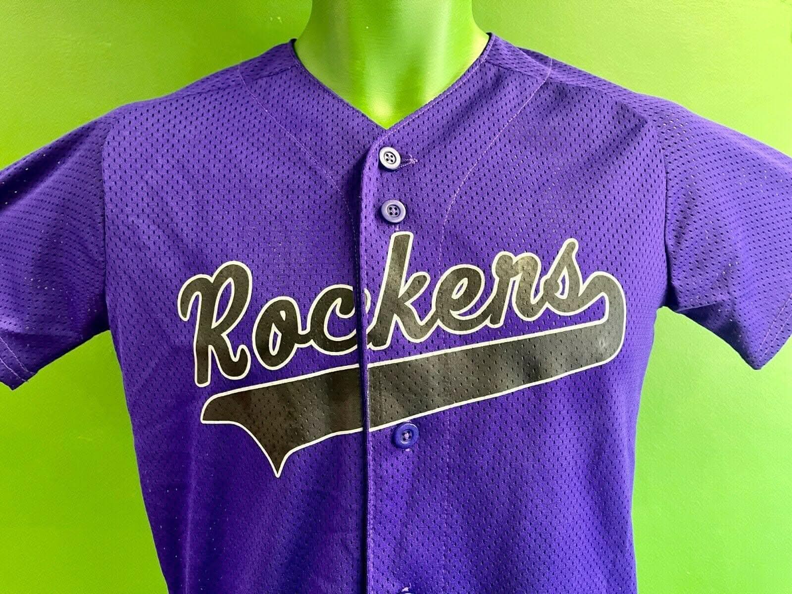 Rockers Moorhead #3 Rawlings Baseball Jersey Youth Medium 10-12 NWT