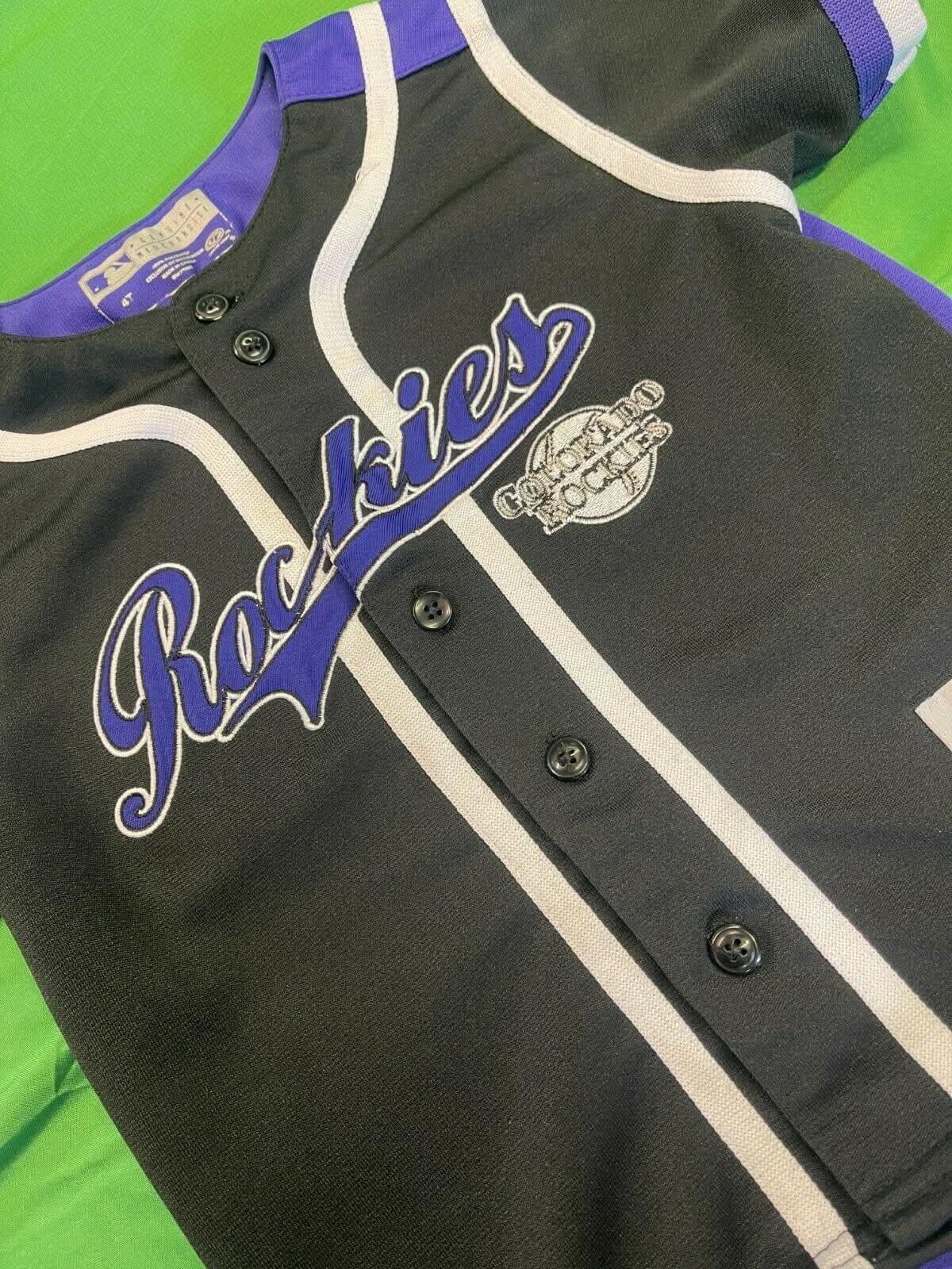 MLB Colorado Rockies True Fan Baseball Jersey Toddler 4T