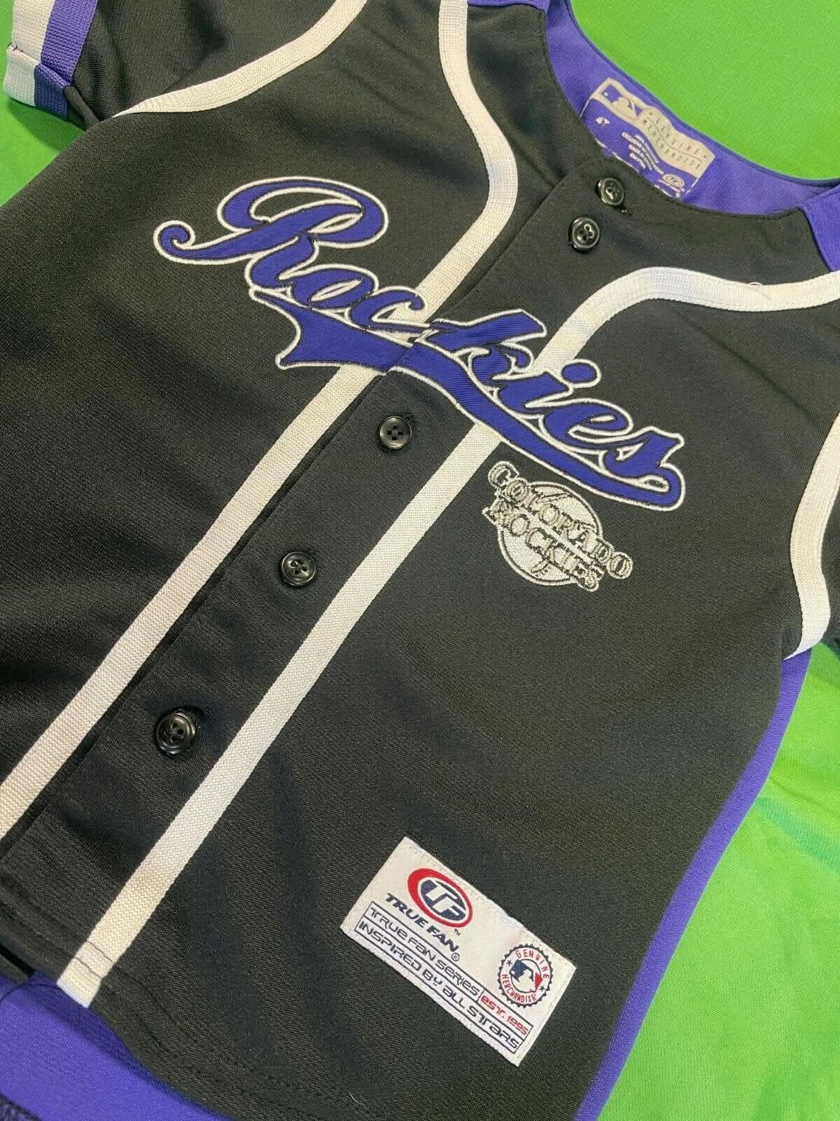 MLB Colorado Rockies True Fan Baseball Jersey Toddler 4T