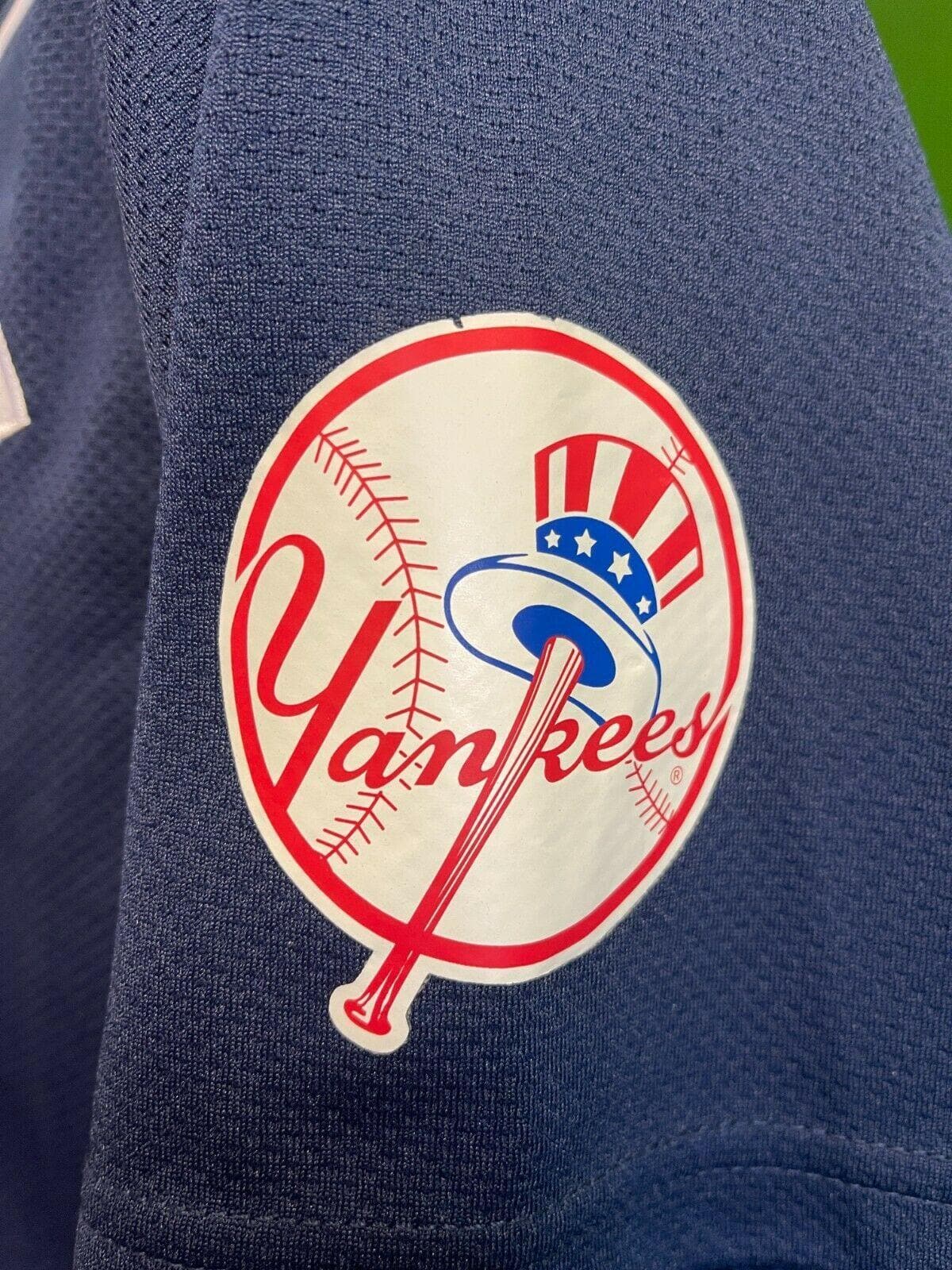 MLB New York Yankees Majestic Baseball Jersey Youth Large 14-16
