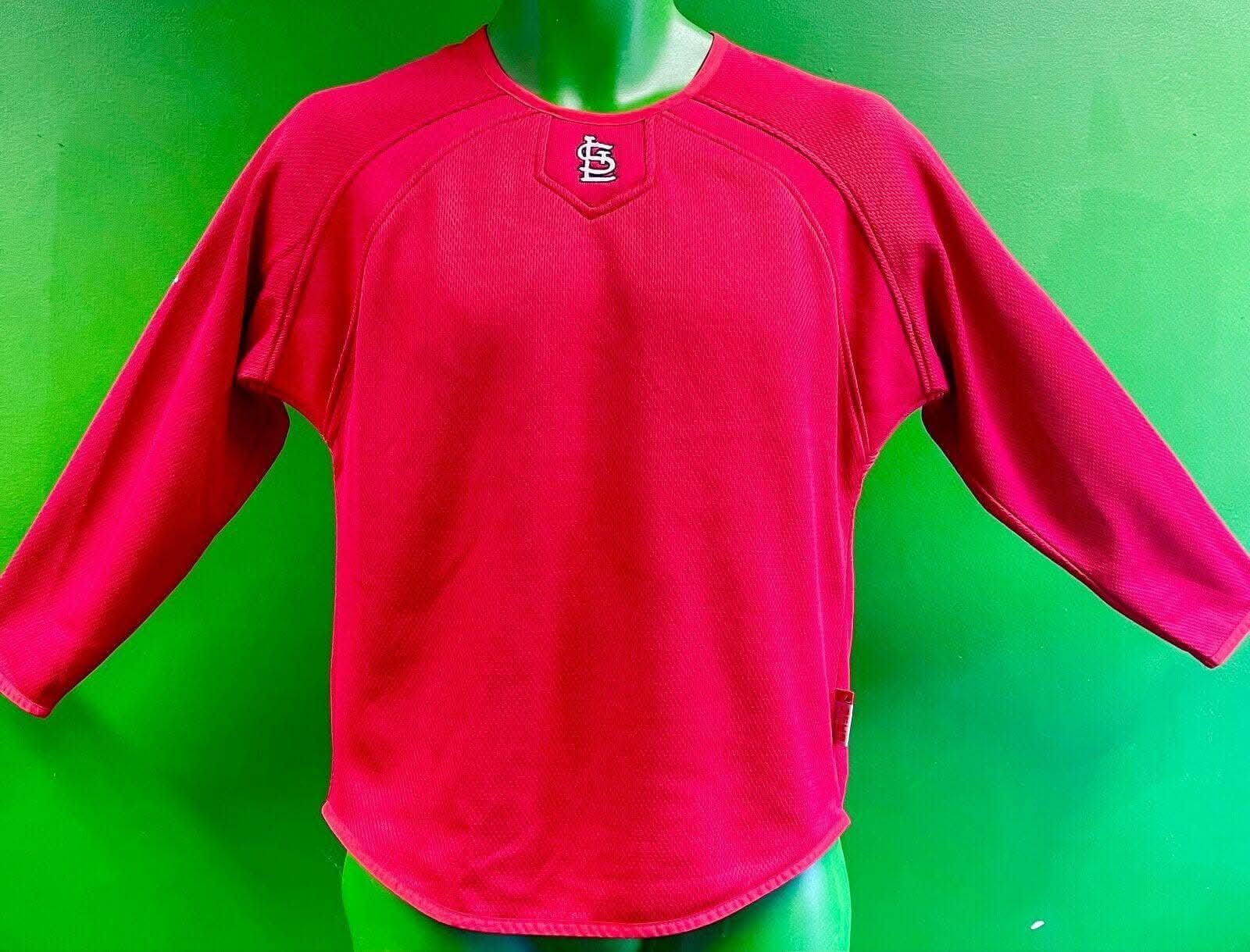 MLB St Louis Cardinals Majestic L/S Therma Base Top Youth Medium 10-12