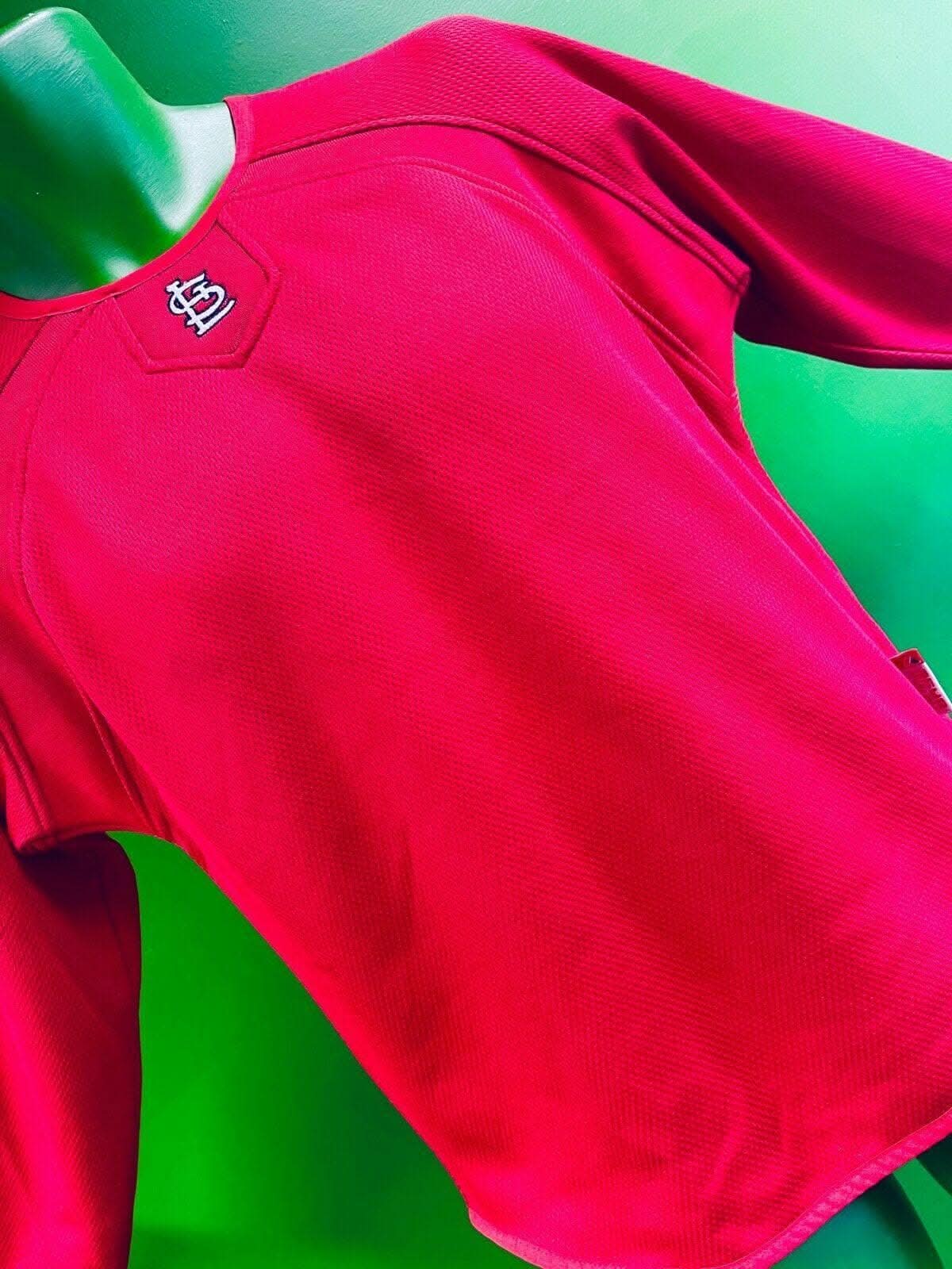 MLB St Louis Cardinals Majestic L/S Therma Base Top Youth Medium 10-12