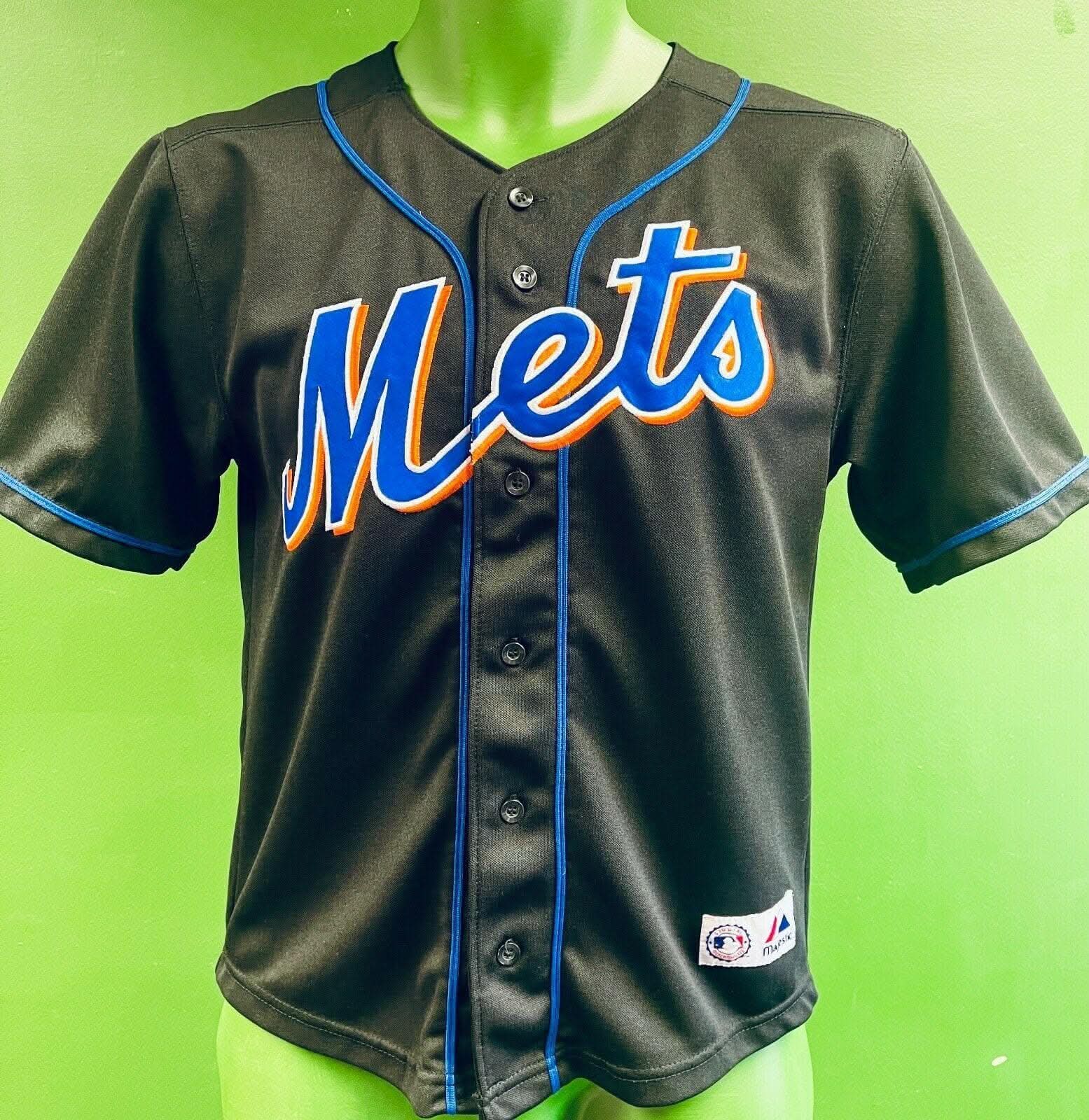 MLB New York Mets Majestic Baseball Jersey Beltran #15 Youth Medium 10-12