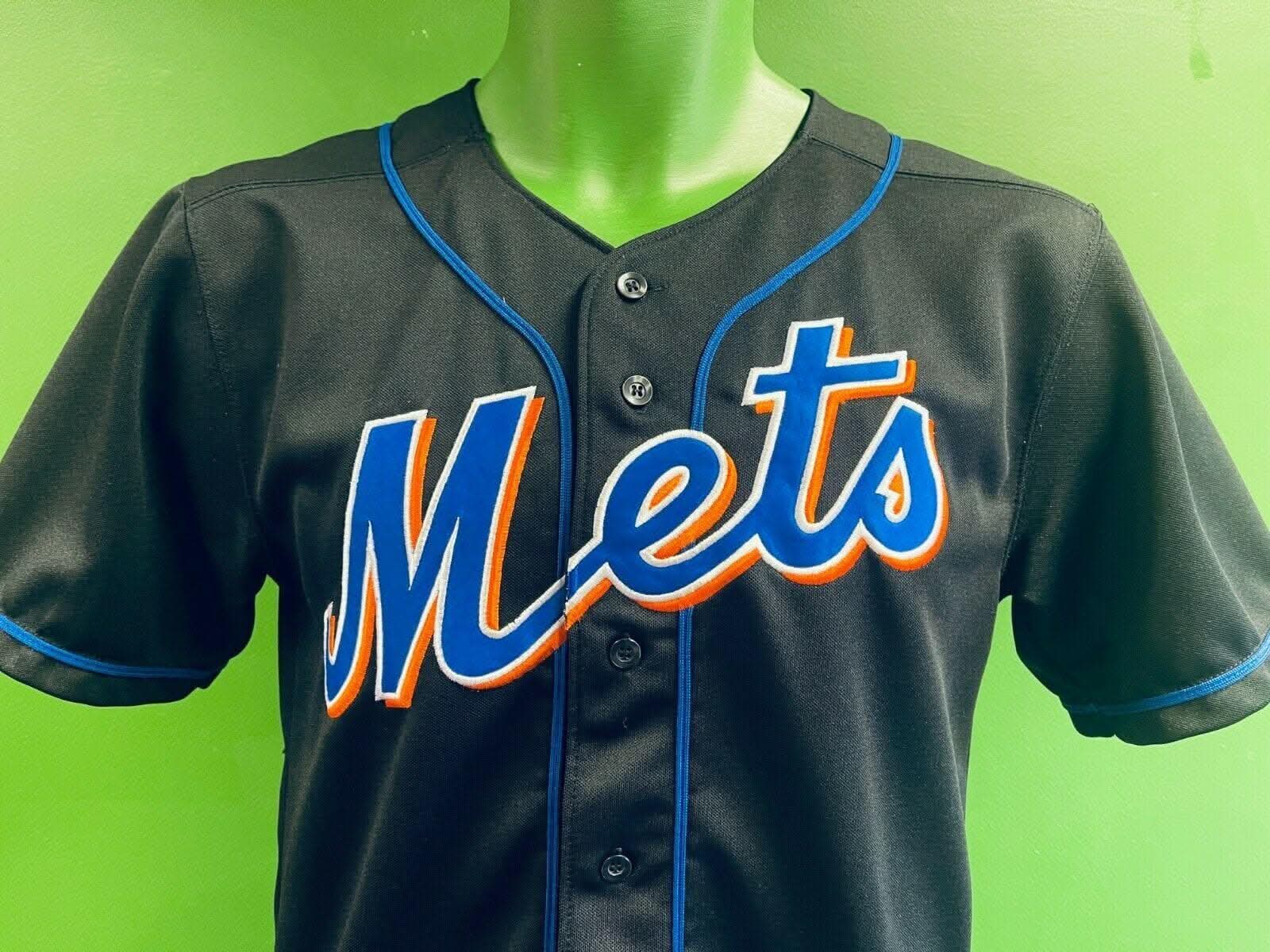MLB New York Mets Majestic Baseball Jersey Beltran #15 Youth Medium 10-12