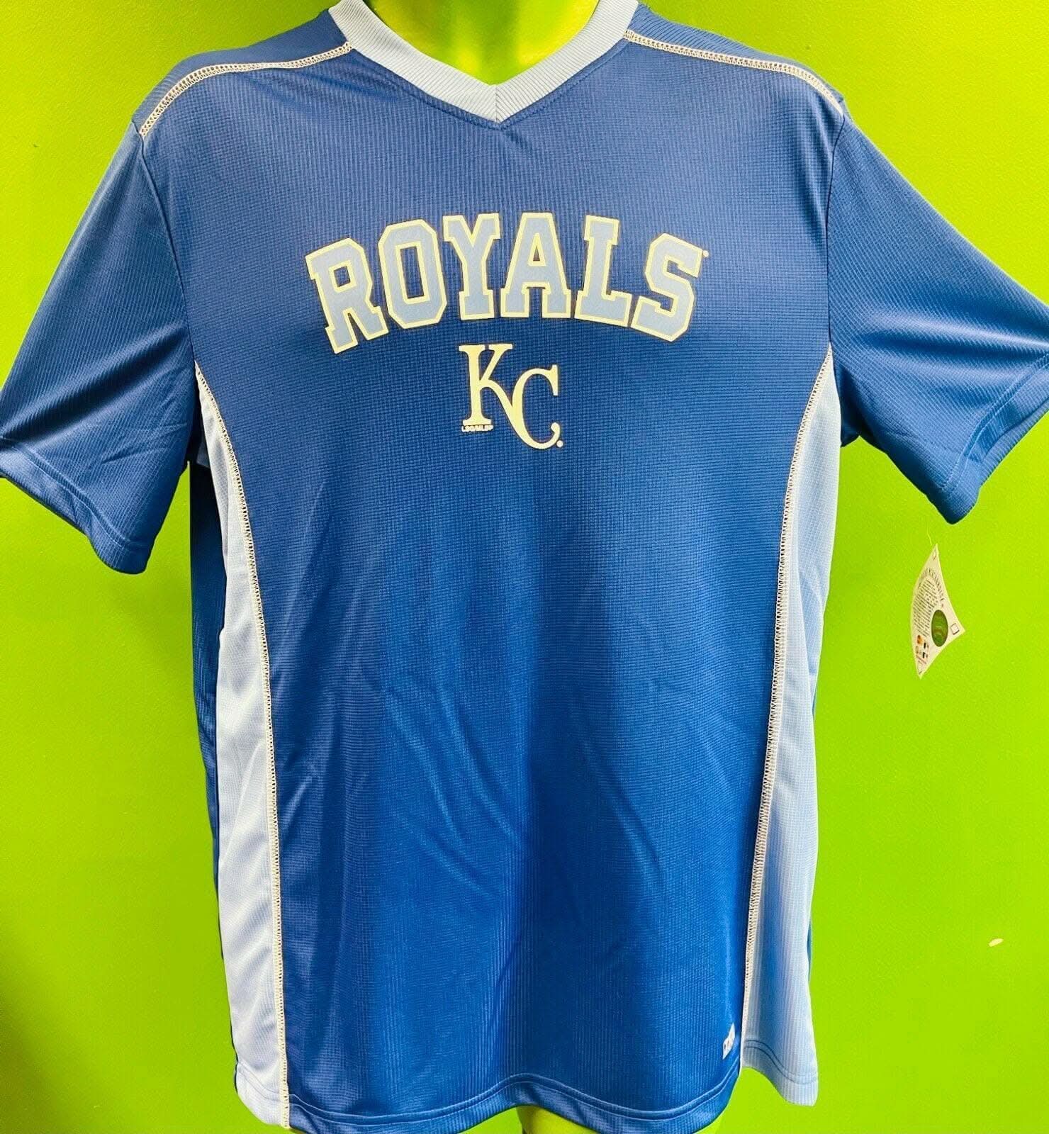 MLB Kansas City Royals TX3 Cool Wicking T-Shirt Men's Large NWT