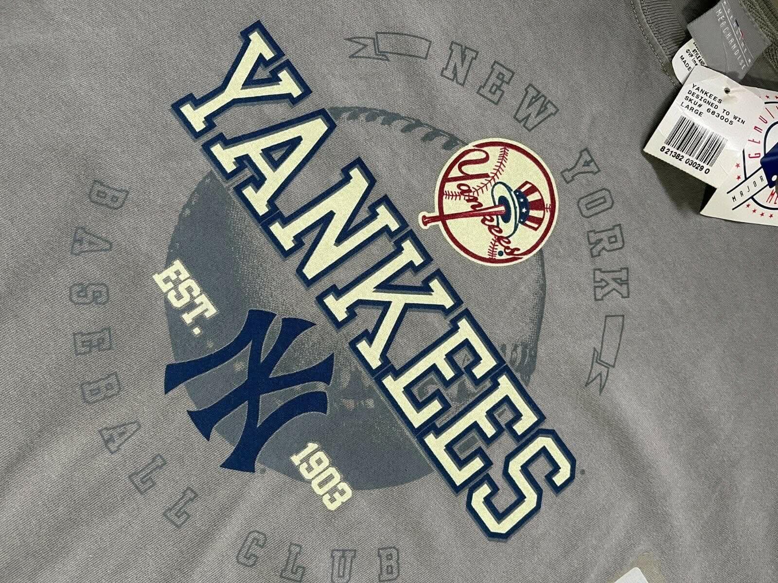 MLB New York Yankees Comfy Cotton T-Shirt Men's Large NWT