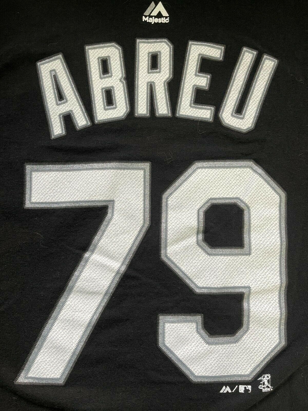 MLB Chicago White Sox Jose Abreu #79 Majestic T-Shirt Men's Large
