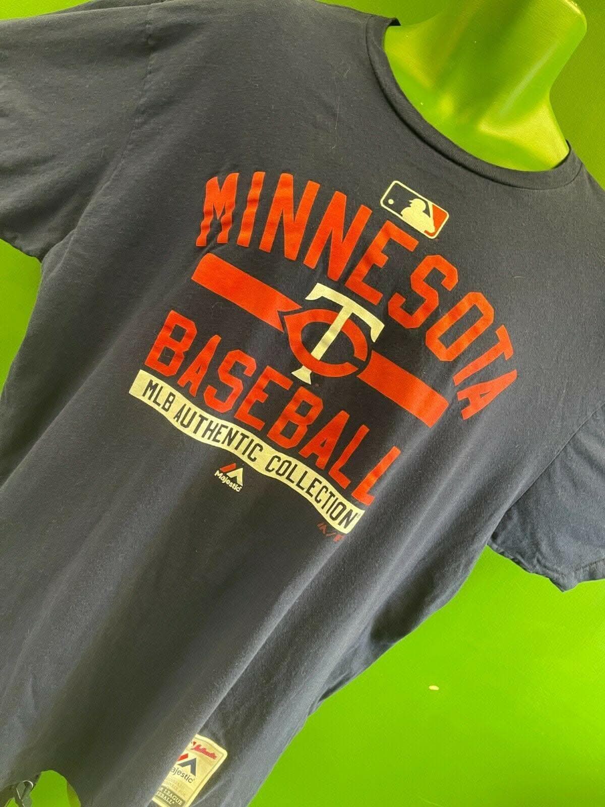 MLB Minnesota Twins Majestic Ring-Spun Cotton T-Shirt Men's 2X-Large