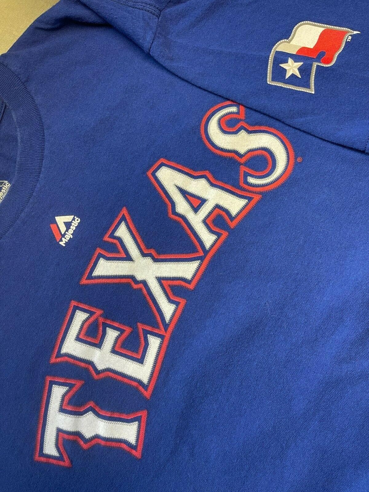 MLB Texas Rangers Michael Choice #15 Majestic T-Shirt Men's Large