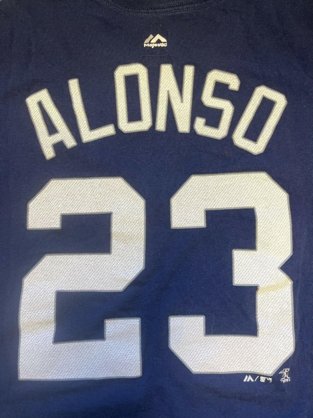 MLB San Diego Padres Yonder Alonso #23 Majestic T-Shirt Men's X-Large