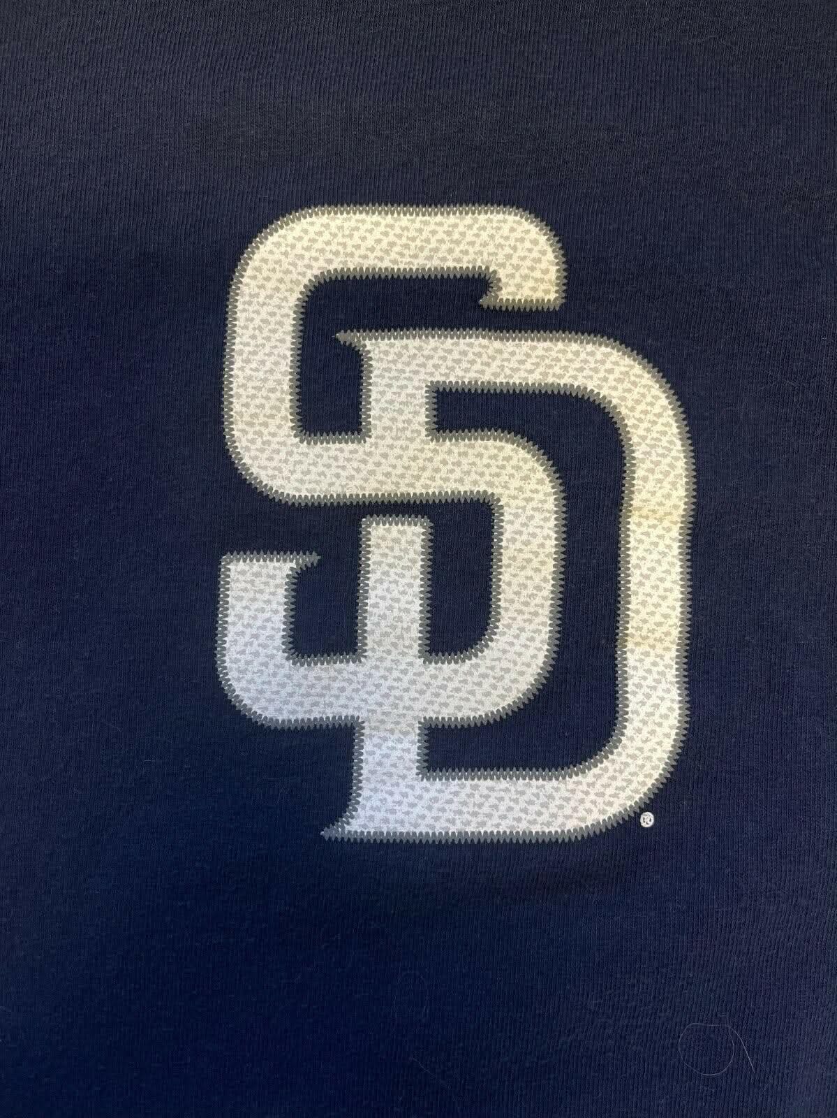 MLB San Diego Padres Yonder Alonso #23 Majestic T-Shirt Men's X-Large