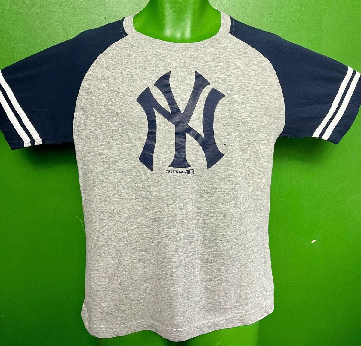 MLB New York Yankees Colour Blocked T-Shirt Youth X-Large 14-16