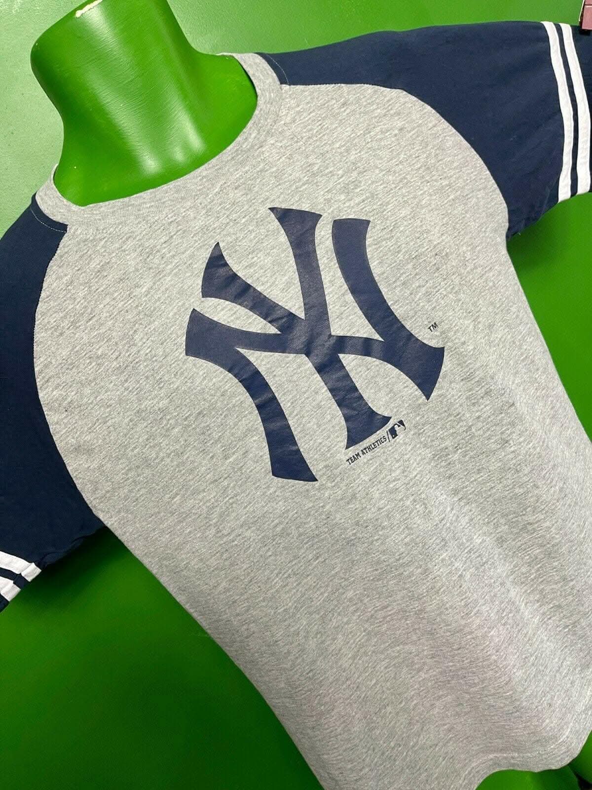 MLB New York Yankees Colour Blocked T-Shirt Youth X-Large 14-16