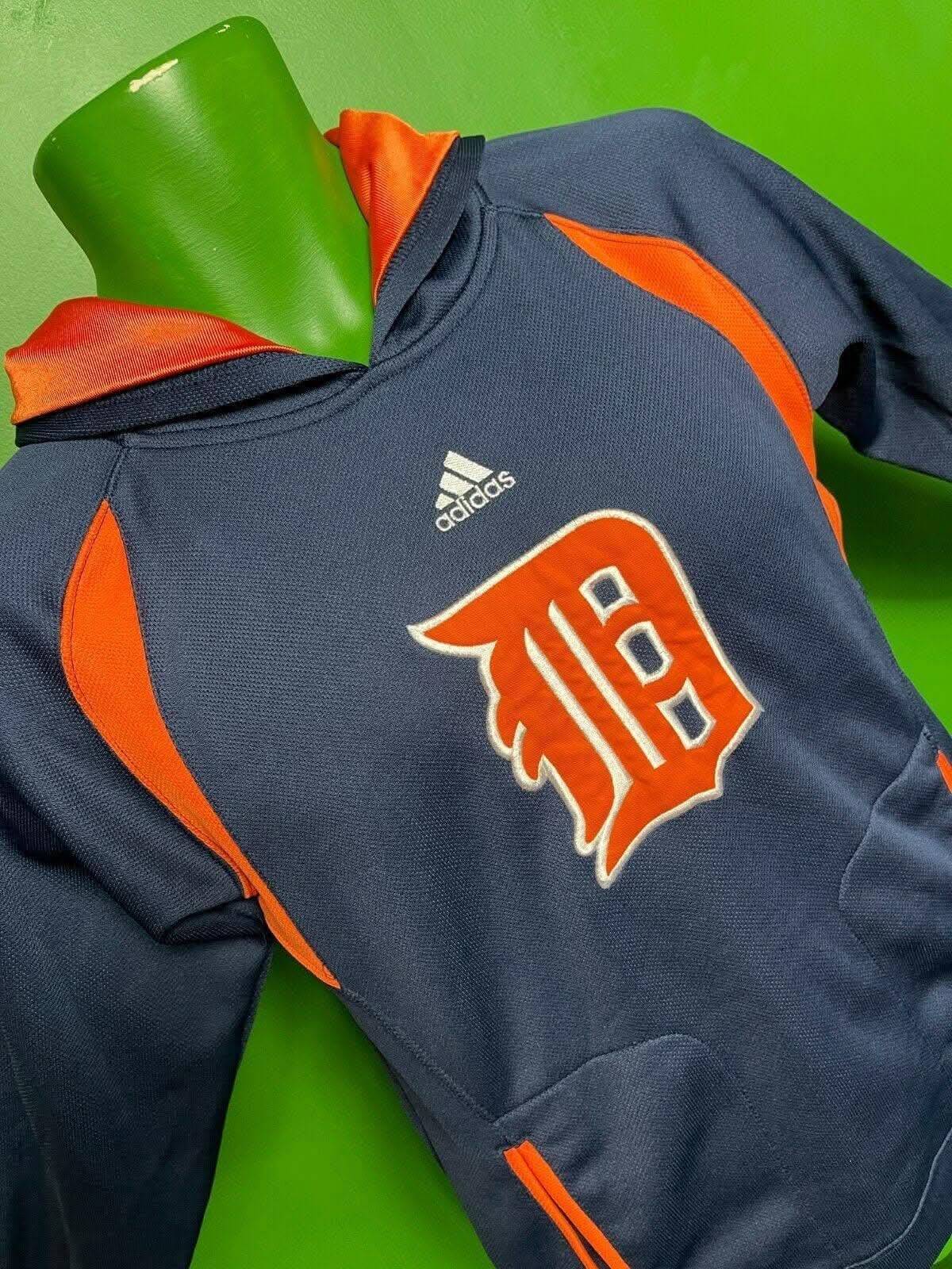 MLB Detroit Tigers Adidas Pullover Stitched Hoodie Youth Medium 10-12