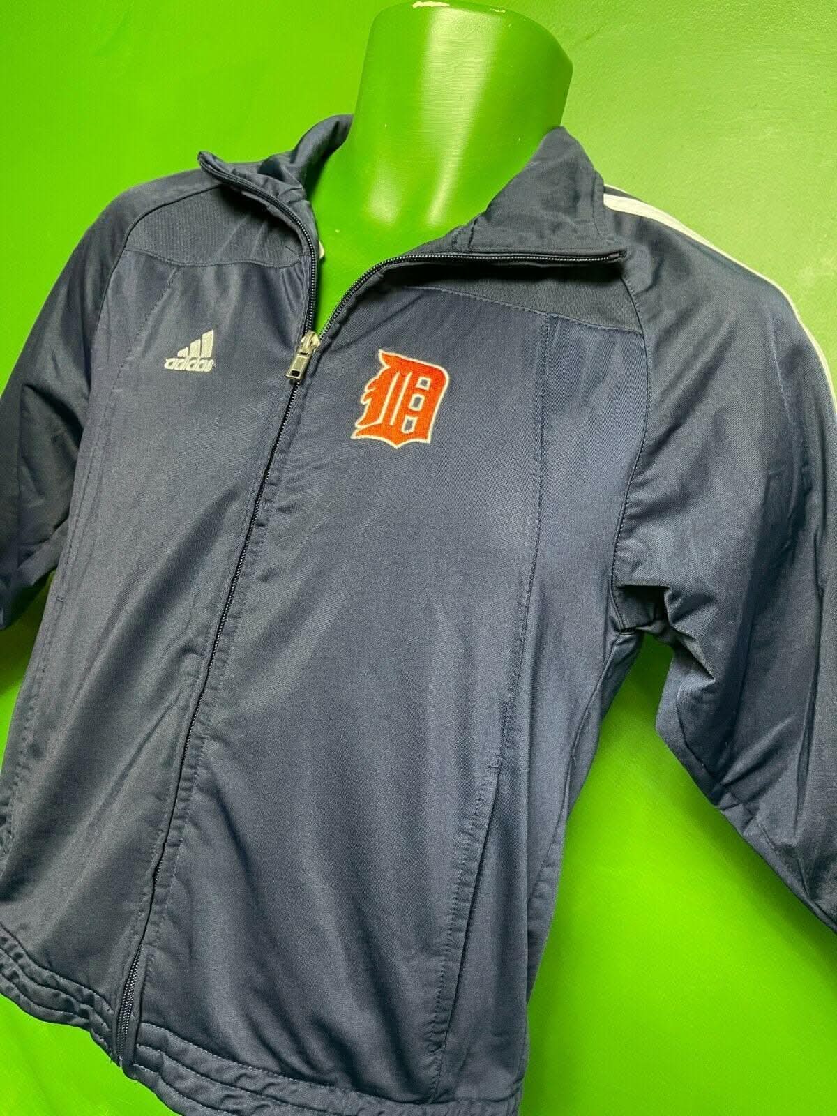 MLB Detroit Tigers Adidas Stitched Track Jacket Youth Small 8