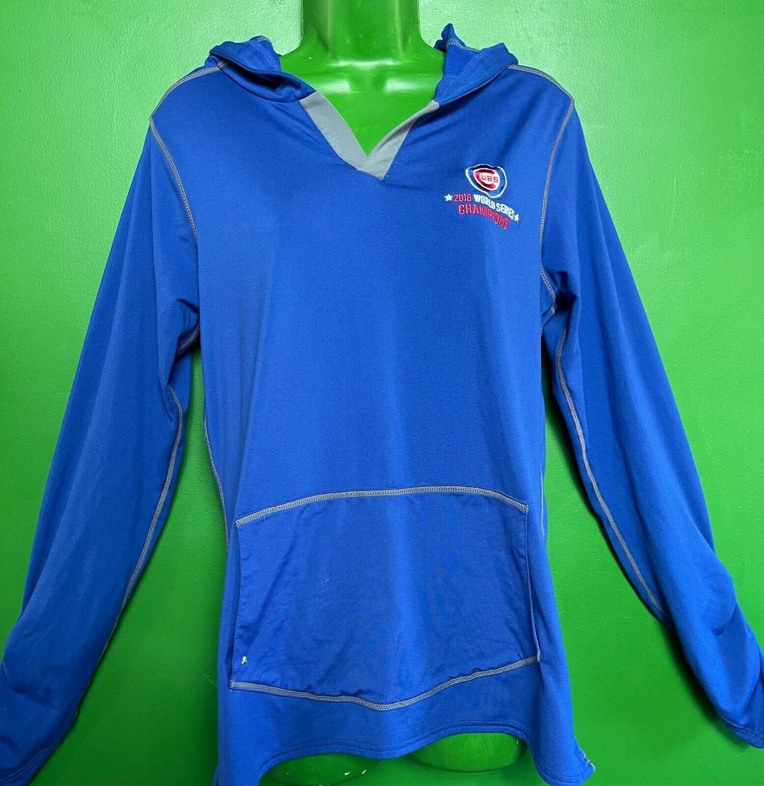 MLB Chicago Cubs Antigua World Series 2016 Champions Hoodie Women's L