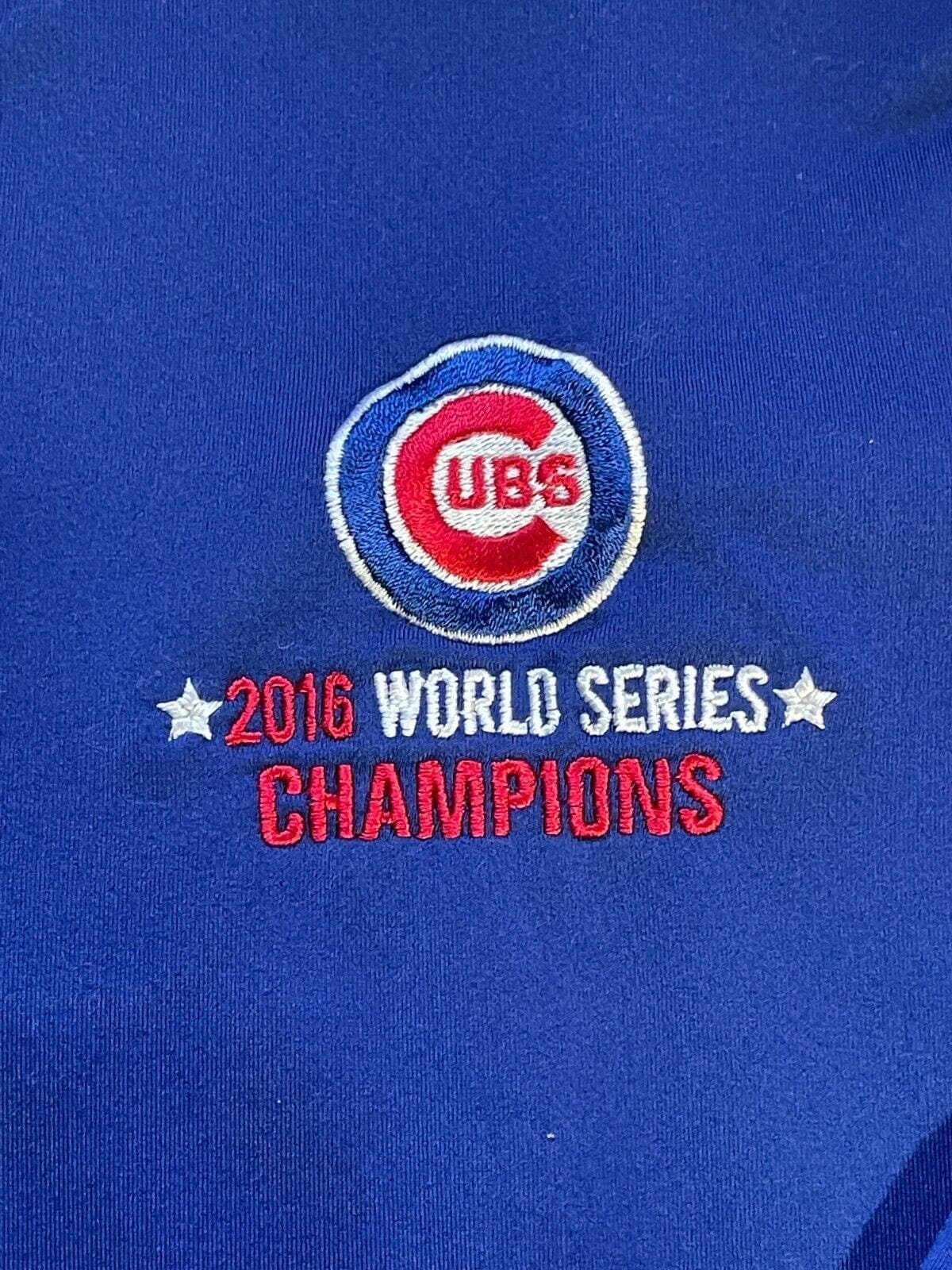 MLB Chicago Cubs Antigua World Series 2016 Champions Hoodie Women's L