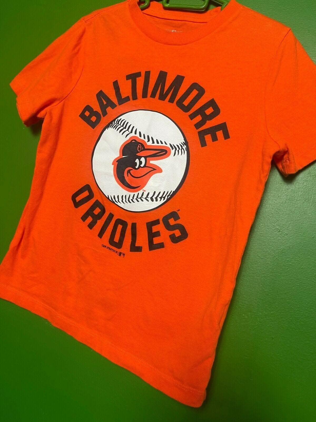 MLB Baltimore Orioles 100% Cotton T-Shirt Youth Small 6-7