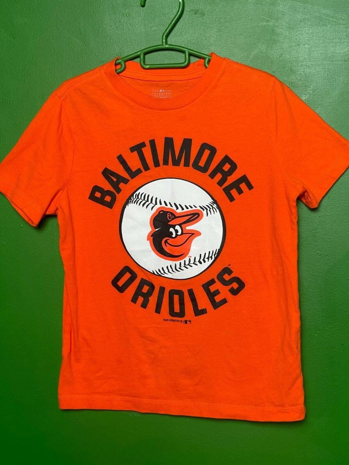 MLB Baltimore Orioles 100% Cotton T-Shirt Youth Small 6-7