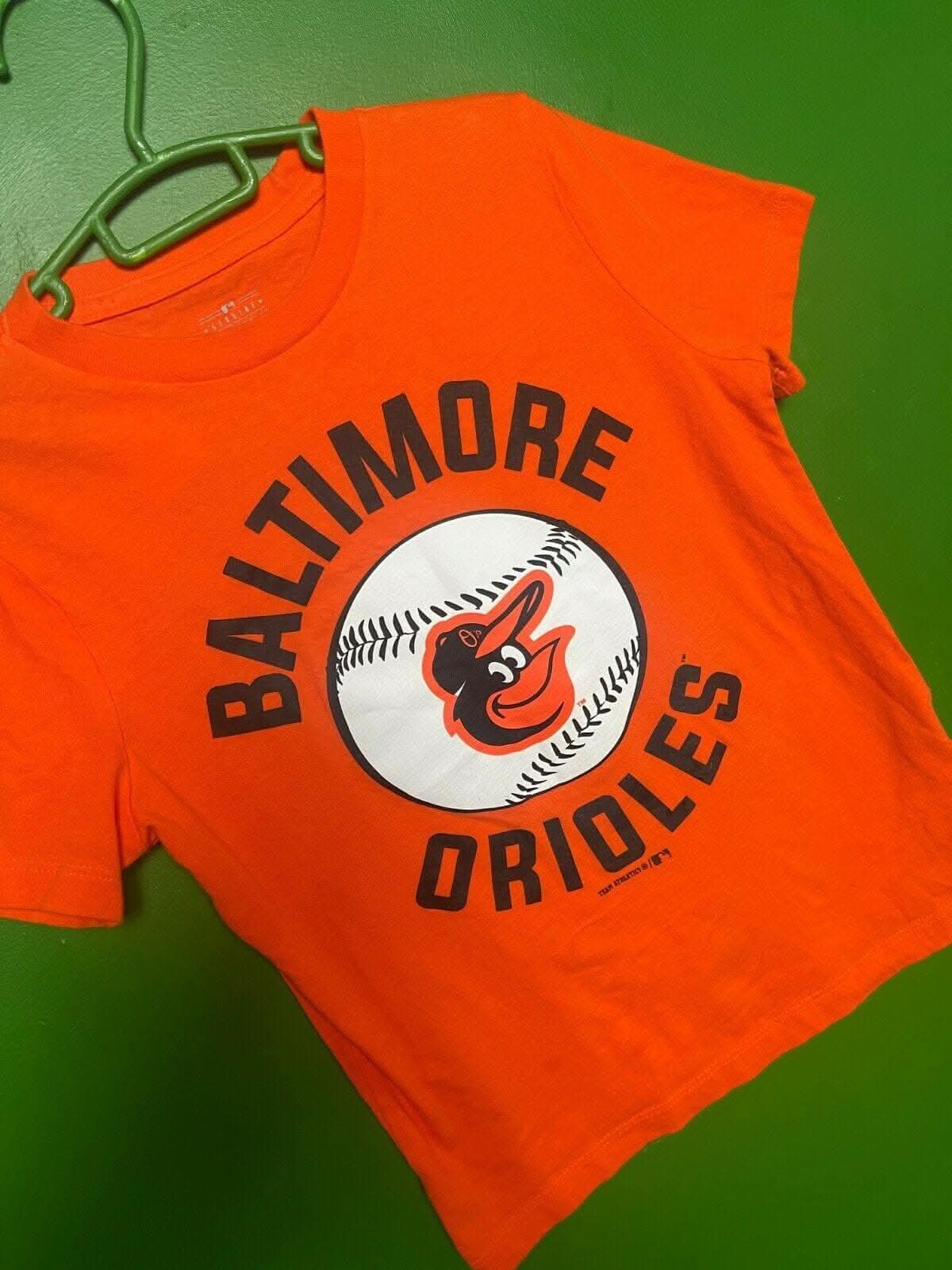 MLB Baltimore Orioles 100% Cotton T-Shirt Youth Small 6-7