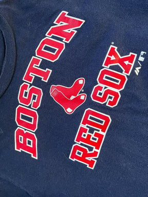 MLB Boston Red Sox Majestic 100% Cotton T-Shirt Kids' Large 7