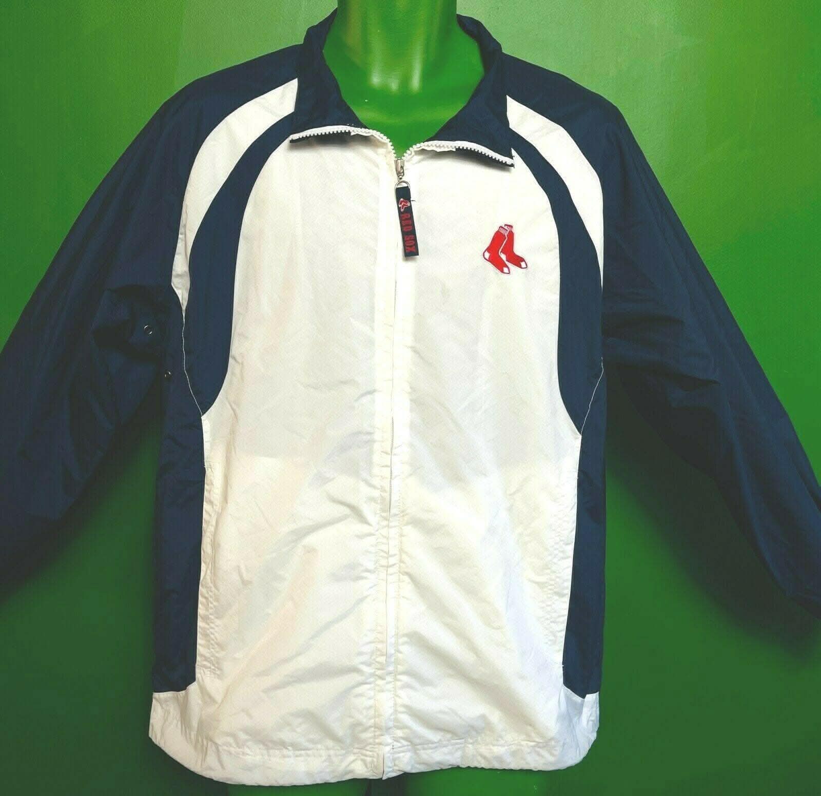 MLB Boston Red Sox Lee Windbreaker Jacket Coat Men's Medium