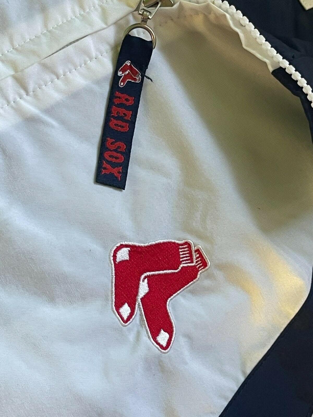 MLB Boston Red Sox Lee Windbreaker Jacket Coat Men's Medium