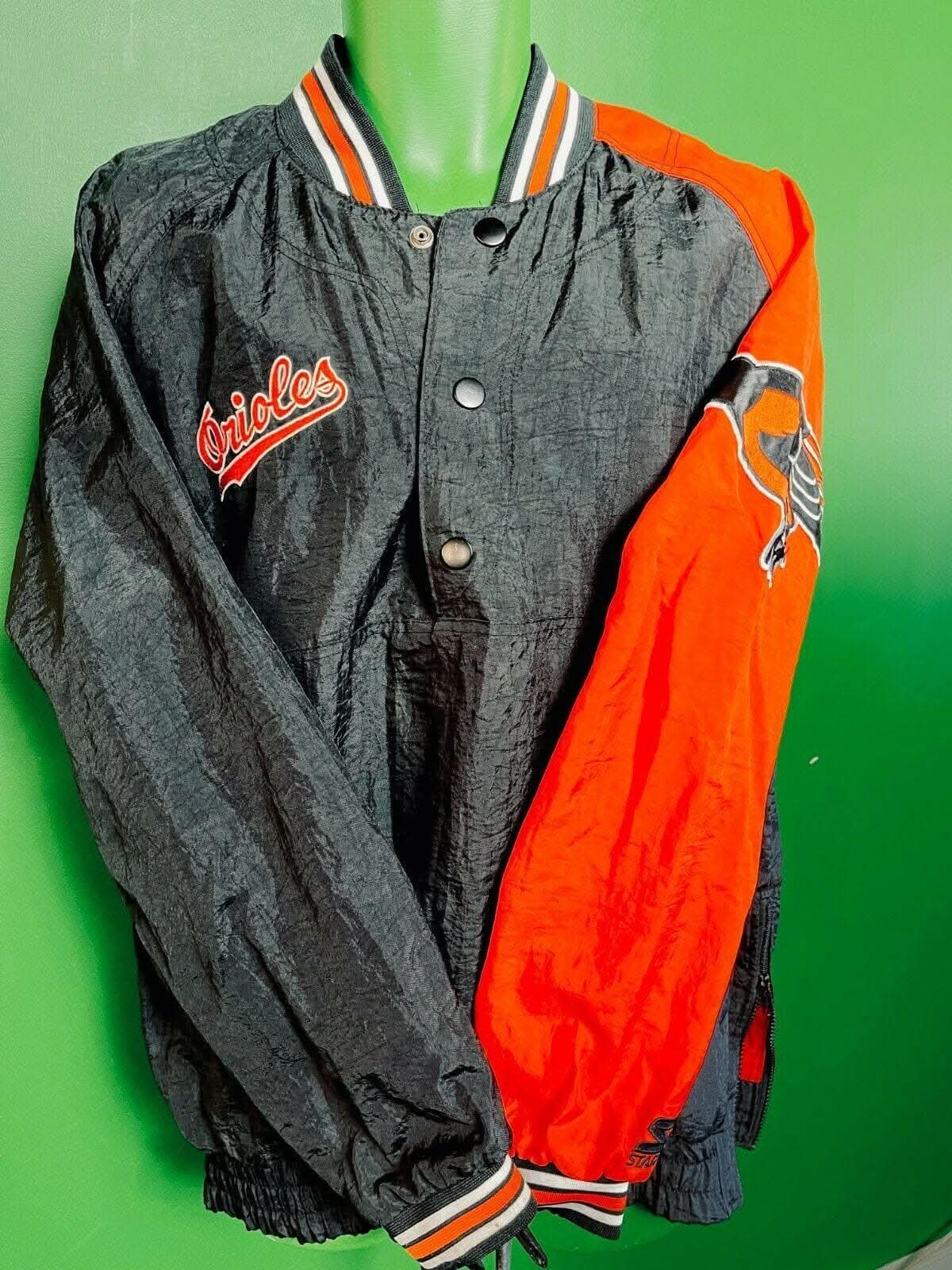 MLB Baltimore Orioles Vintage Starter Pullover Men's Large