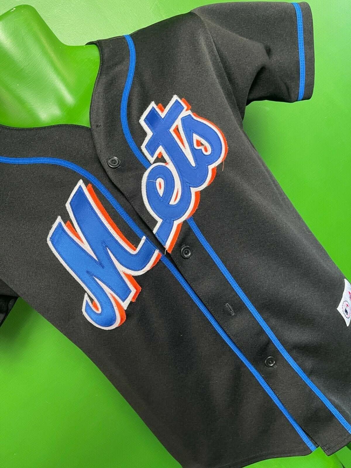 MLB New York Mets Majestic Stitched Baseball Jersey Youth Medium 10-12