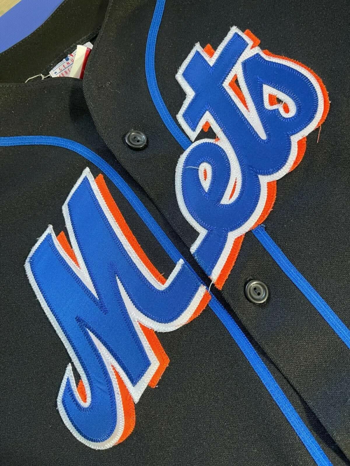 MLB New York Mets Majestic Stitched Baseball Jersey Youth Medium 10-12
