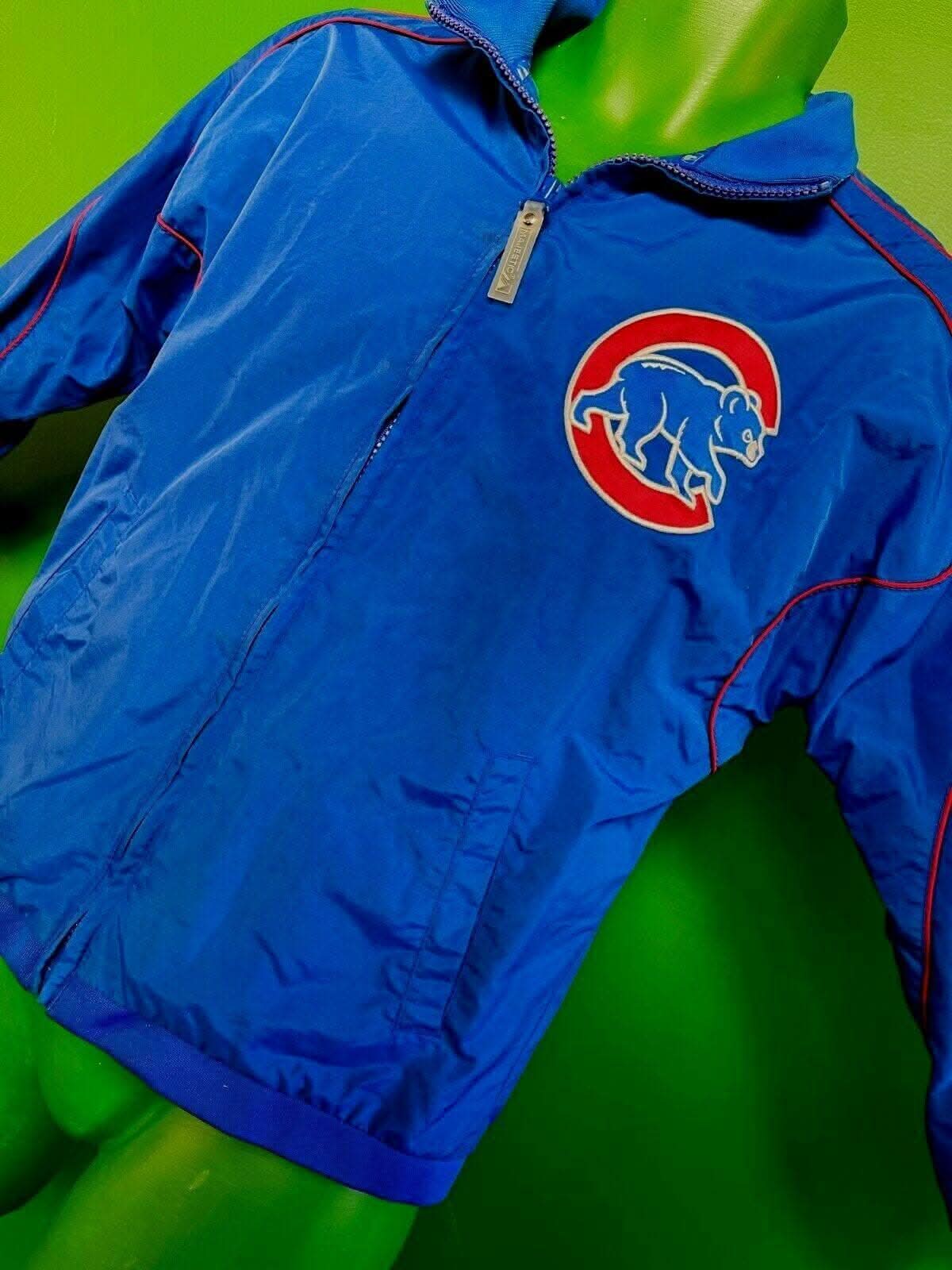 MLB Chicago Cubs Majestic Blue Stitched Jacket Youth Medium 10-12