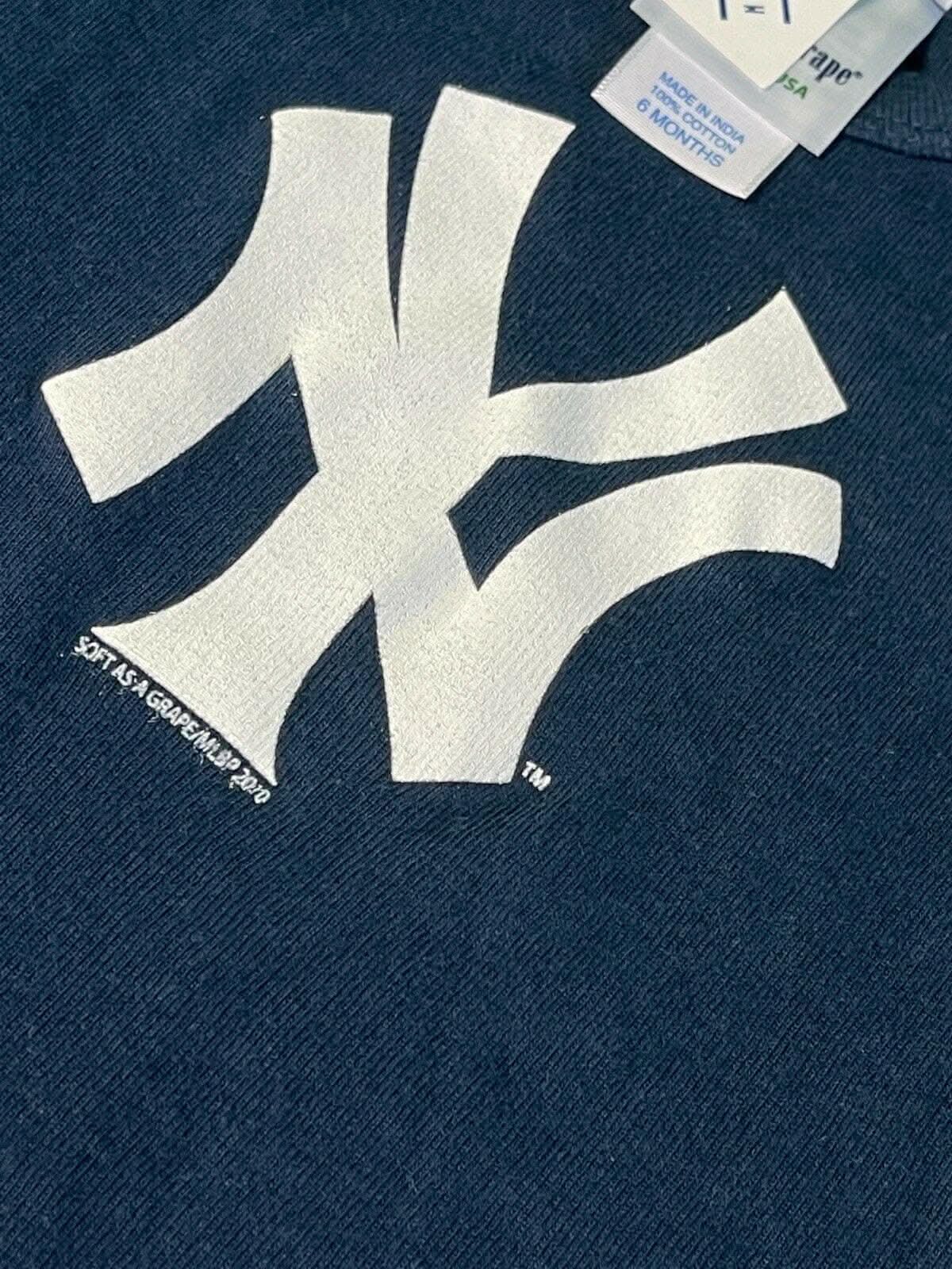 MLB New York Yankees 100% Cotton Bodysuit/Vest Infant 6 months NWT