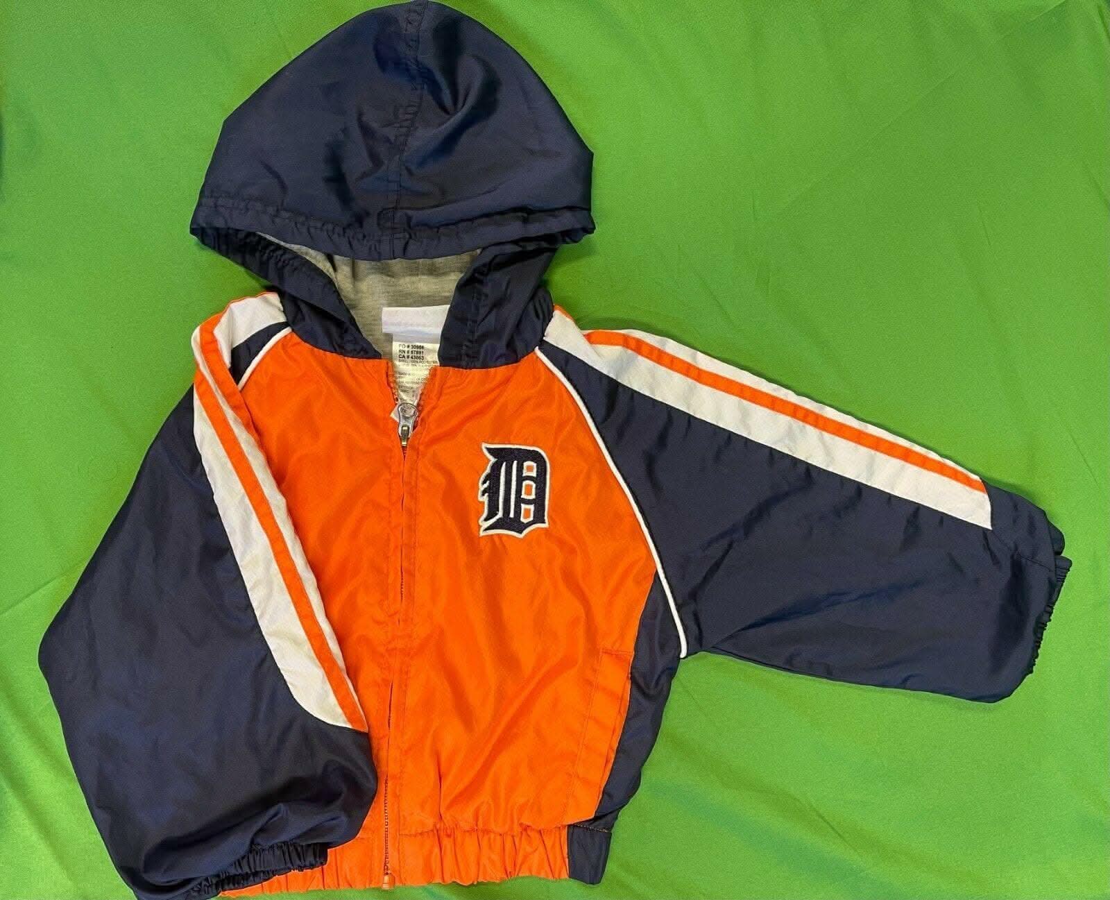 MLB Detroit Tigers Windbreaker Jacket Toddler 2T