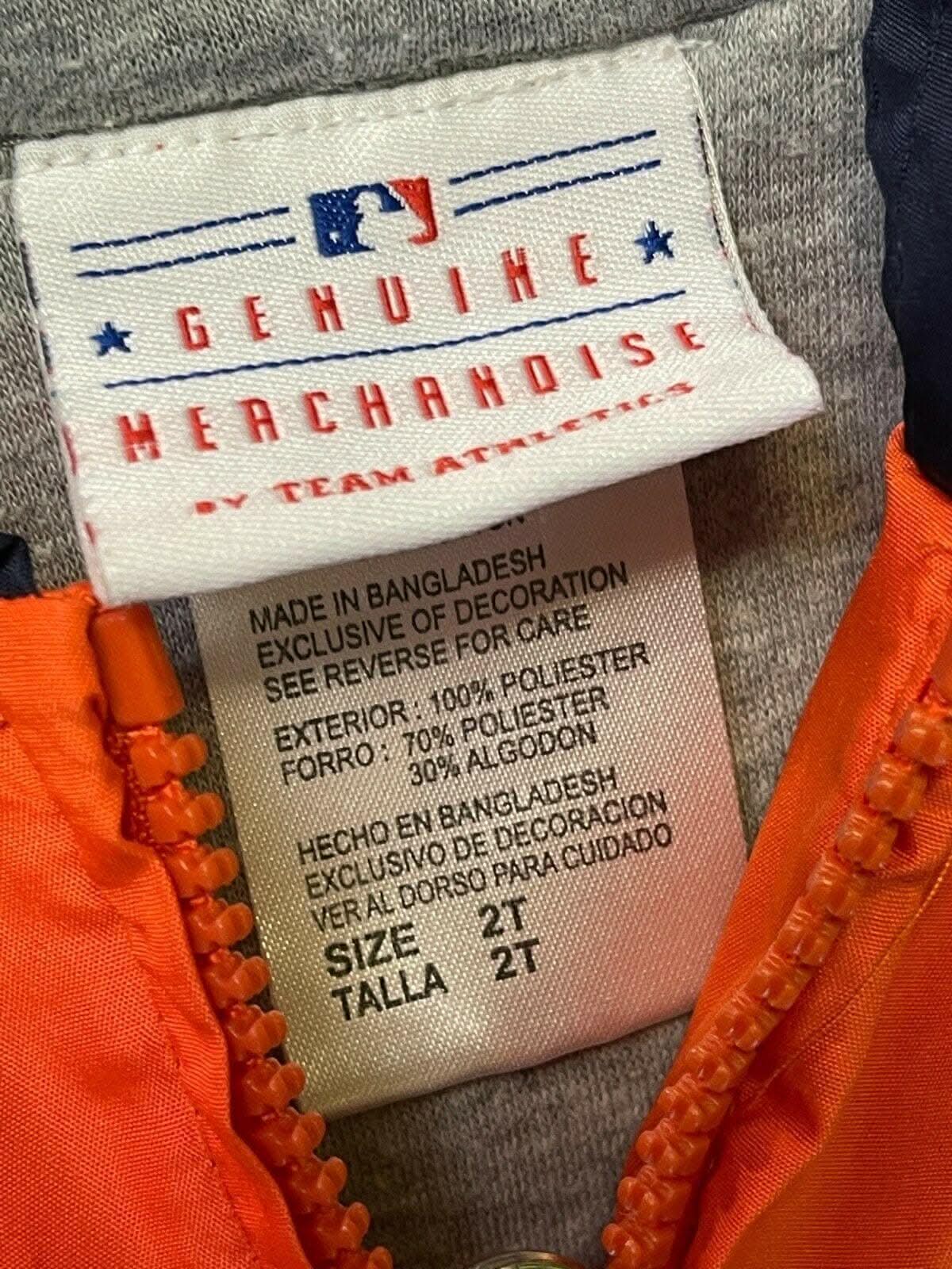 MLB Detroit Tigers Windbreaker Jacket Toddler 2T