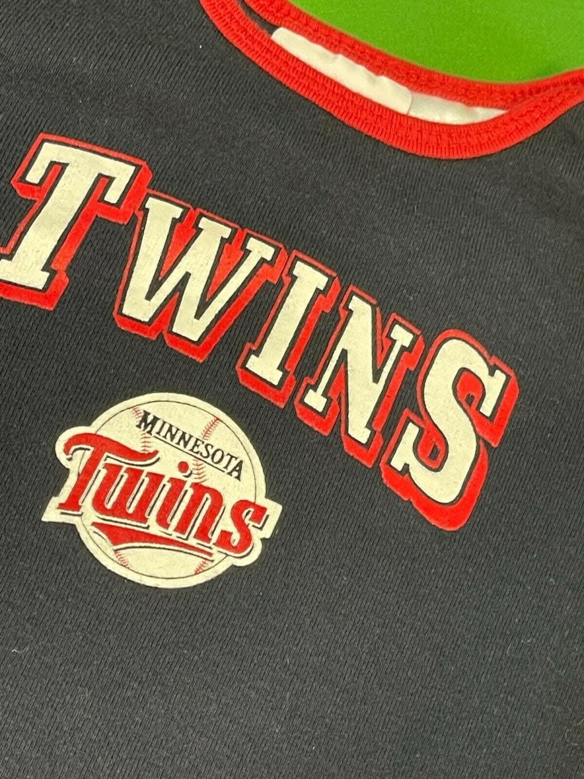 MLB Minnesota Twins 100% Cotton Bodysuit/Vest 3-6 months